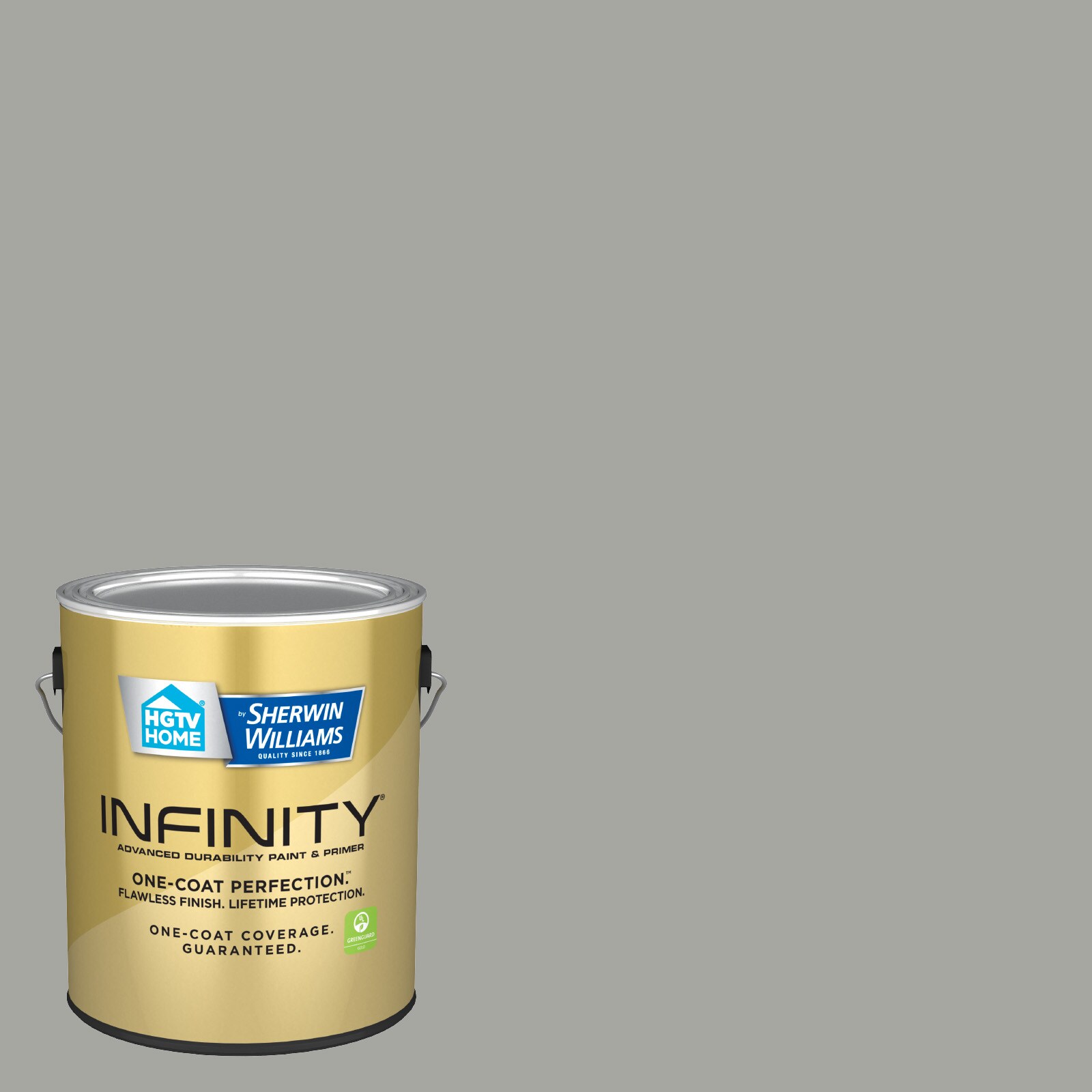 HGTV HOME by Sherwin-Williams 4004-1C-535108 Infinity Satin Hazy Stratus 4004-1C Latex Interior Paint Paint + Primer ( 1-gallon )