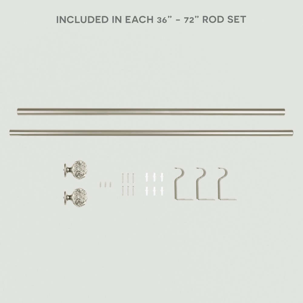 Exclusive Home ER1004-01 3672 Curtain-Rods - View #3