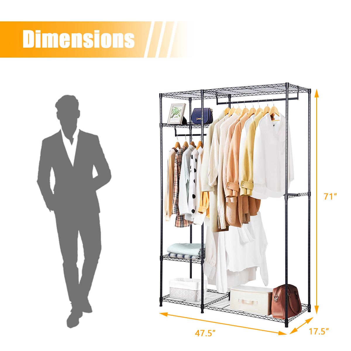 Costway HW51462 Coatrack-Stands-Pedestals - View #9