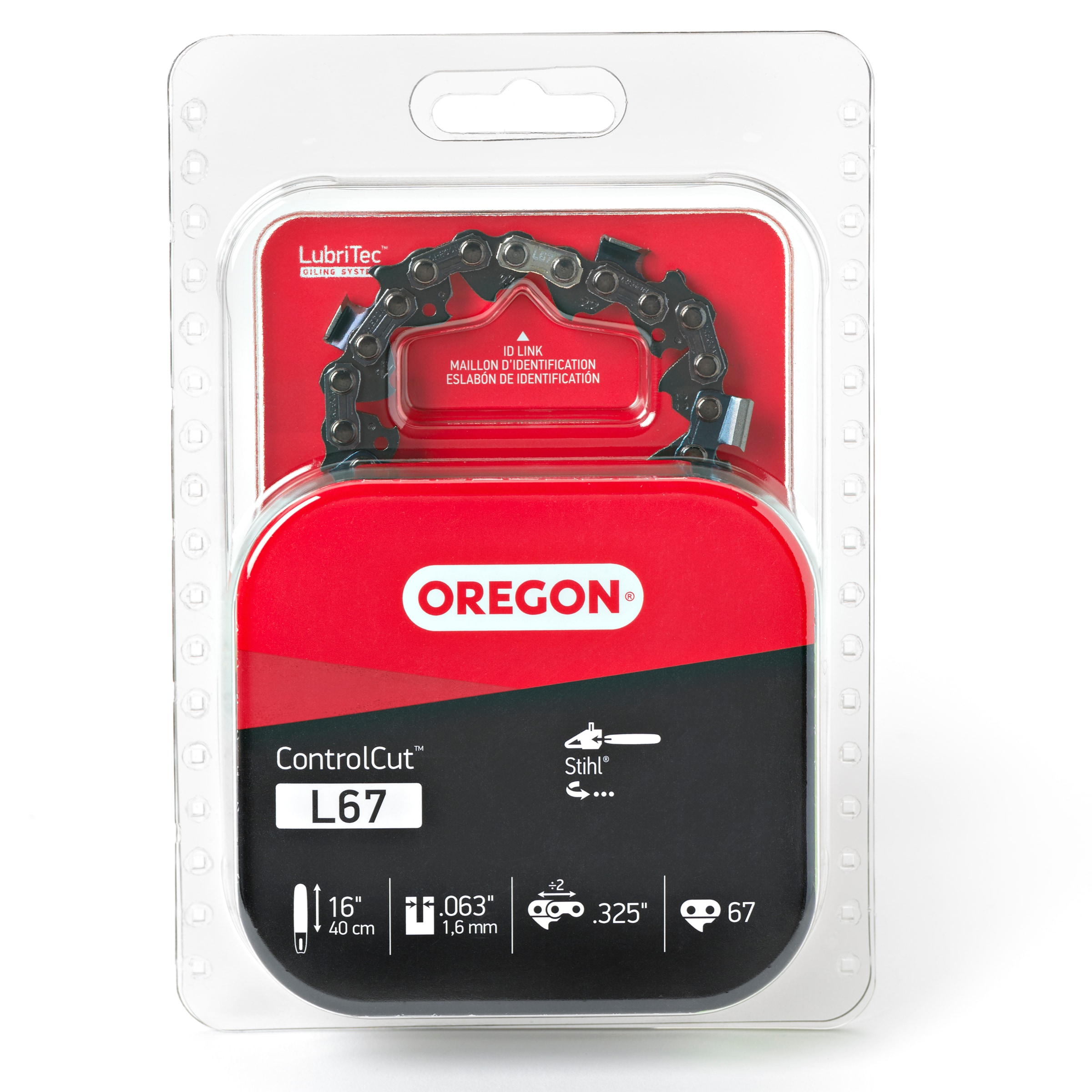 Oregon 16-in 67 Link Replacement Chainsaw Chain in the Chainsaw