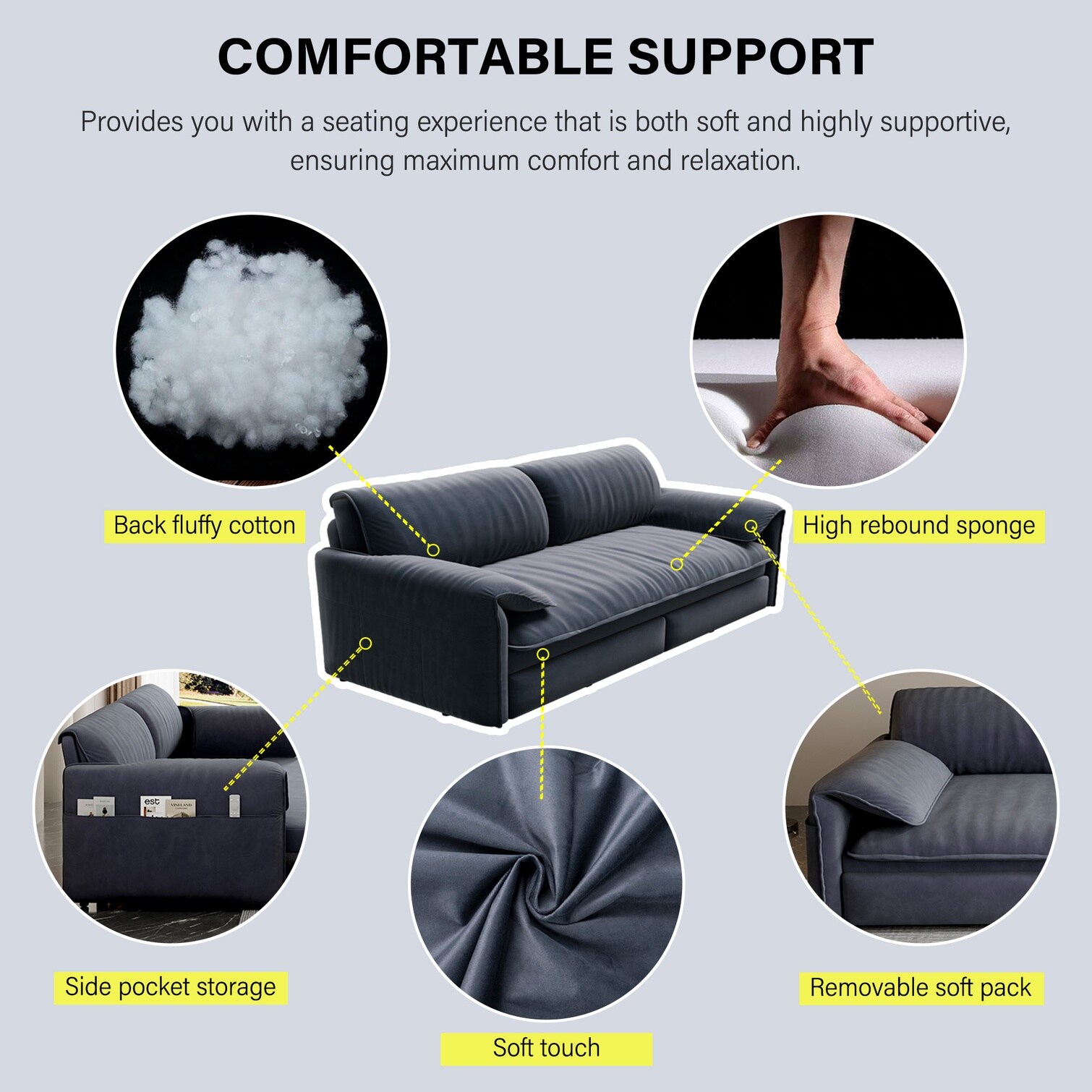 chillscreamni L5AL9ZNYCKKB Sofas-Loveseats - View #4