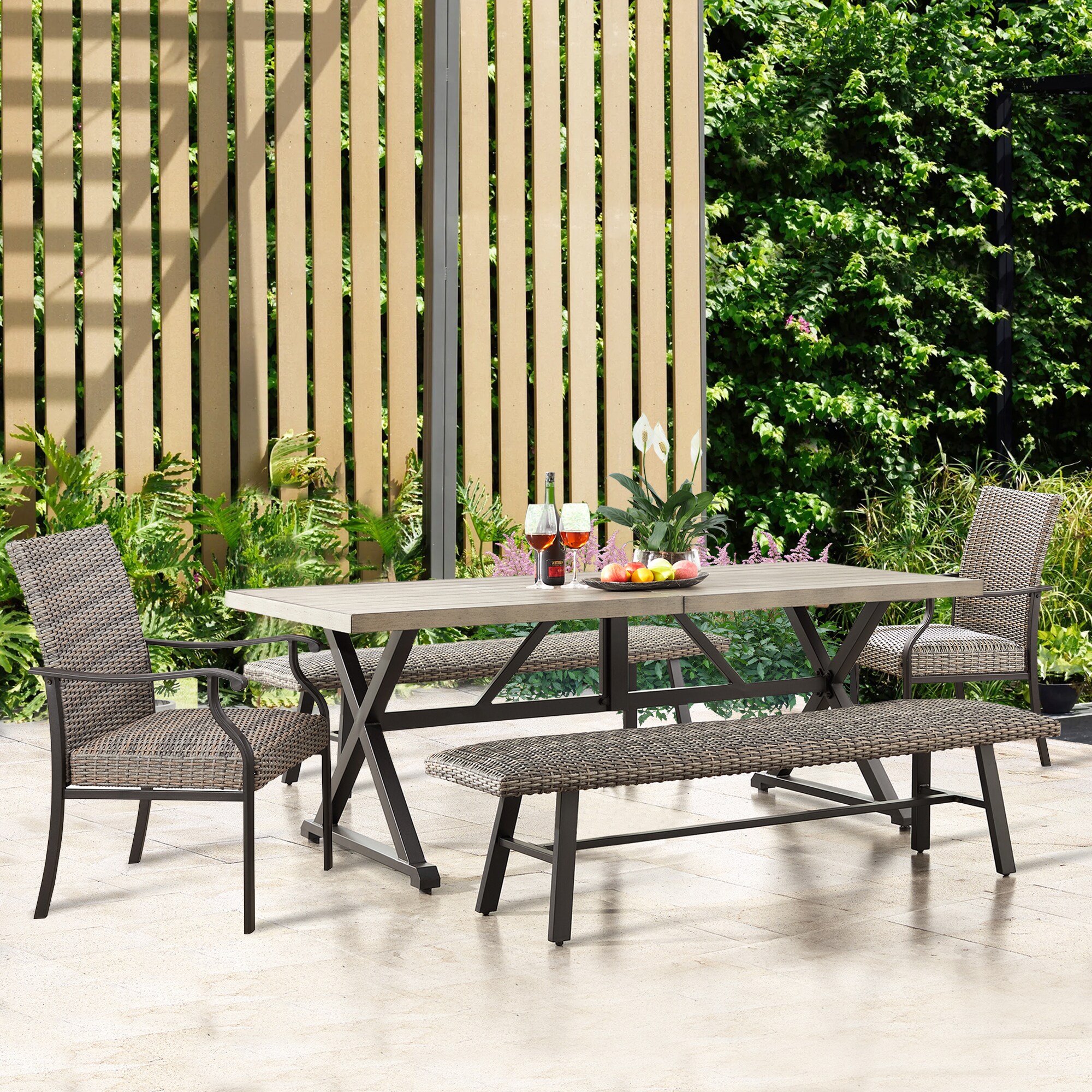 PEAK HOME FURNISHINGS 970423-0278X2-0039X2 Patio-Dining-Sets - View #2