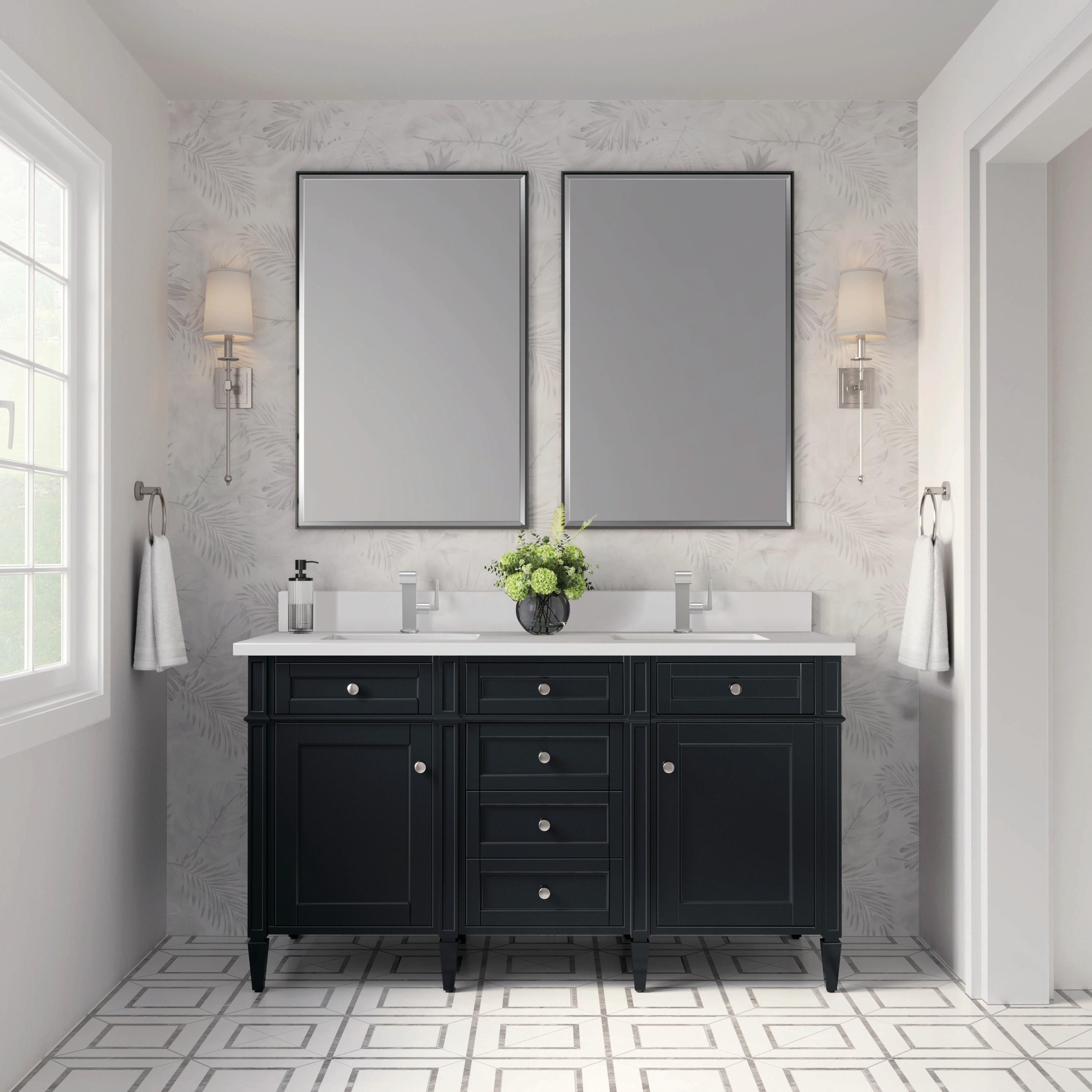 James Martin Vanities 650-V60D-BKO-1WZ Bath-Vanity-Combo - View #2