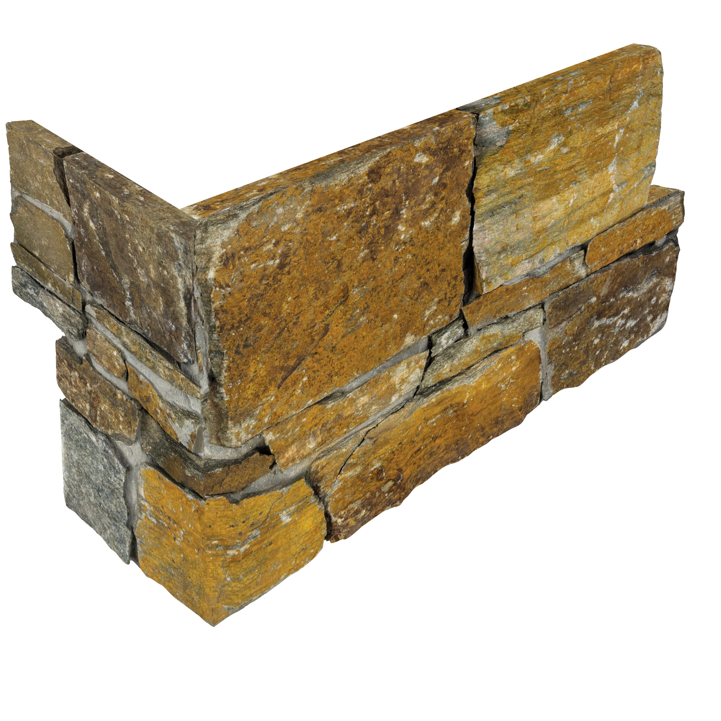 Satori 1001-0330-1 3.88-sq ft Rustic Creek Slate Cobble Stone Veneer