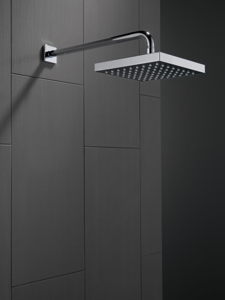 Chrome Square 8" Wall Mounted Rain Shower Head