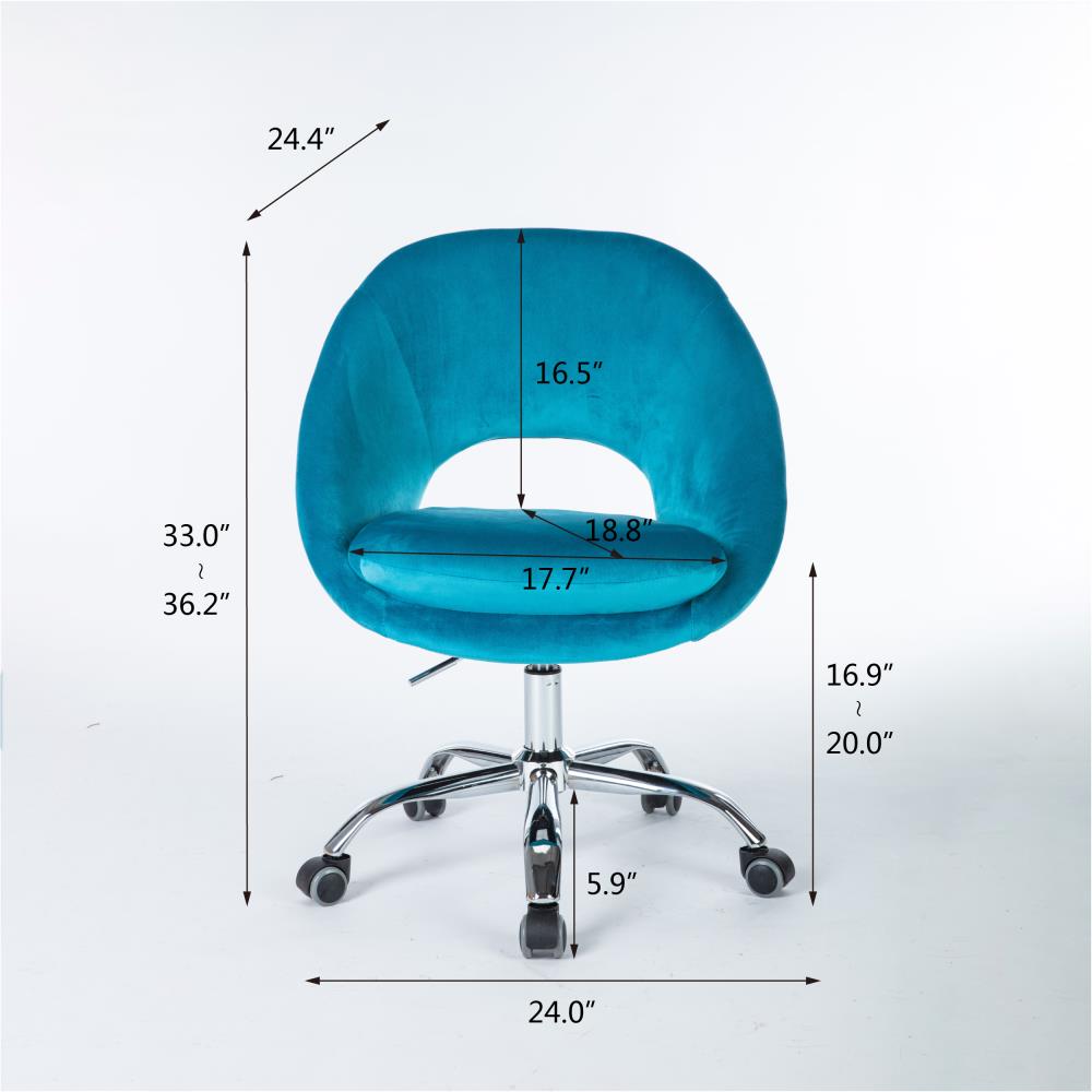 light teal office chair