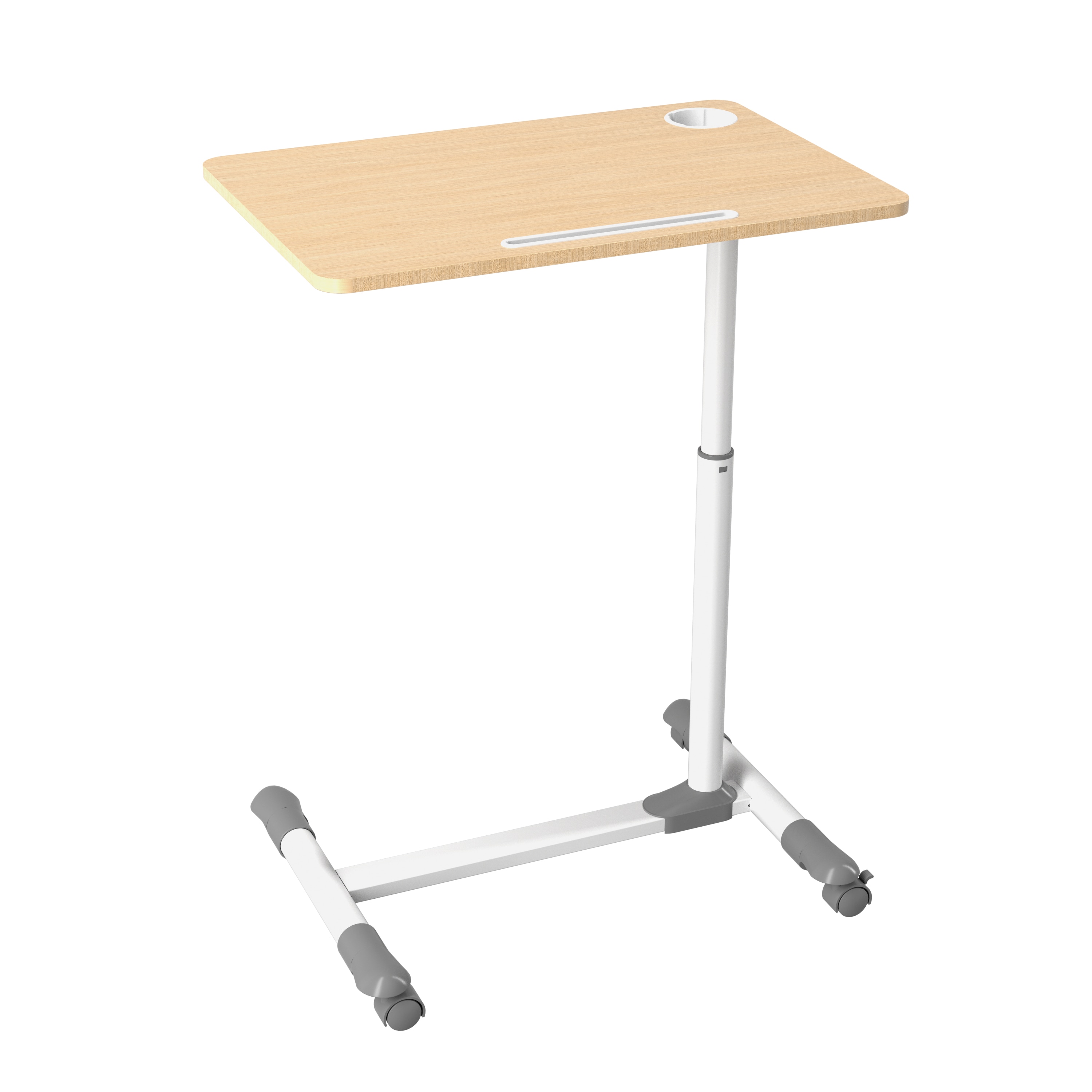 Promounts PDAM002-W 6-in White Modern/Contemporary Computer Desk