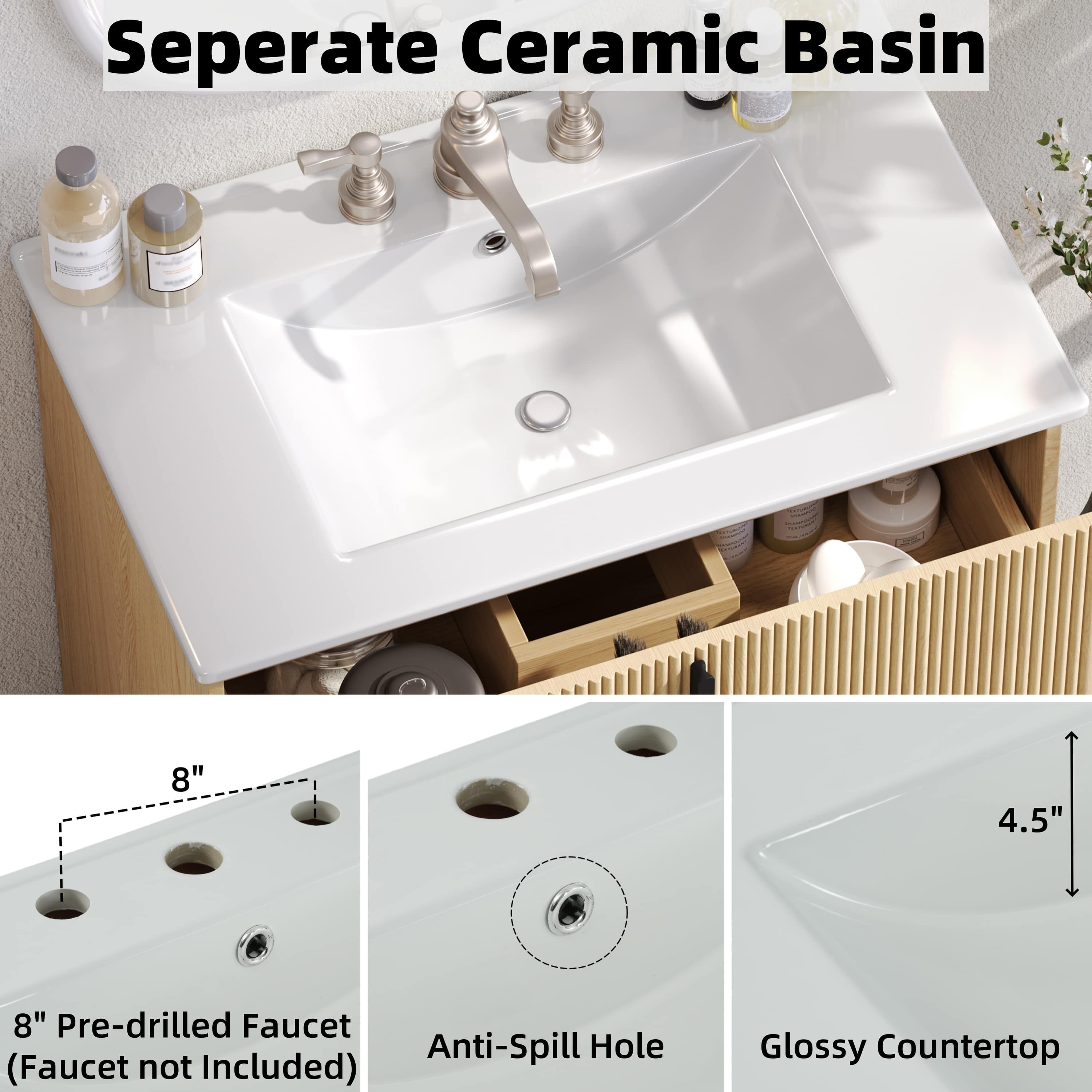 Vynxaria LEXY1415-DJYS-SZT185 Bath-Vanity-Combo - View #8