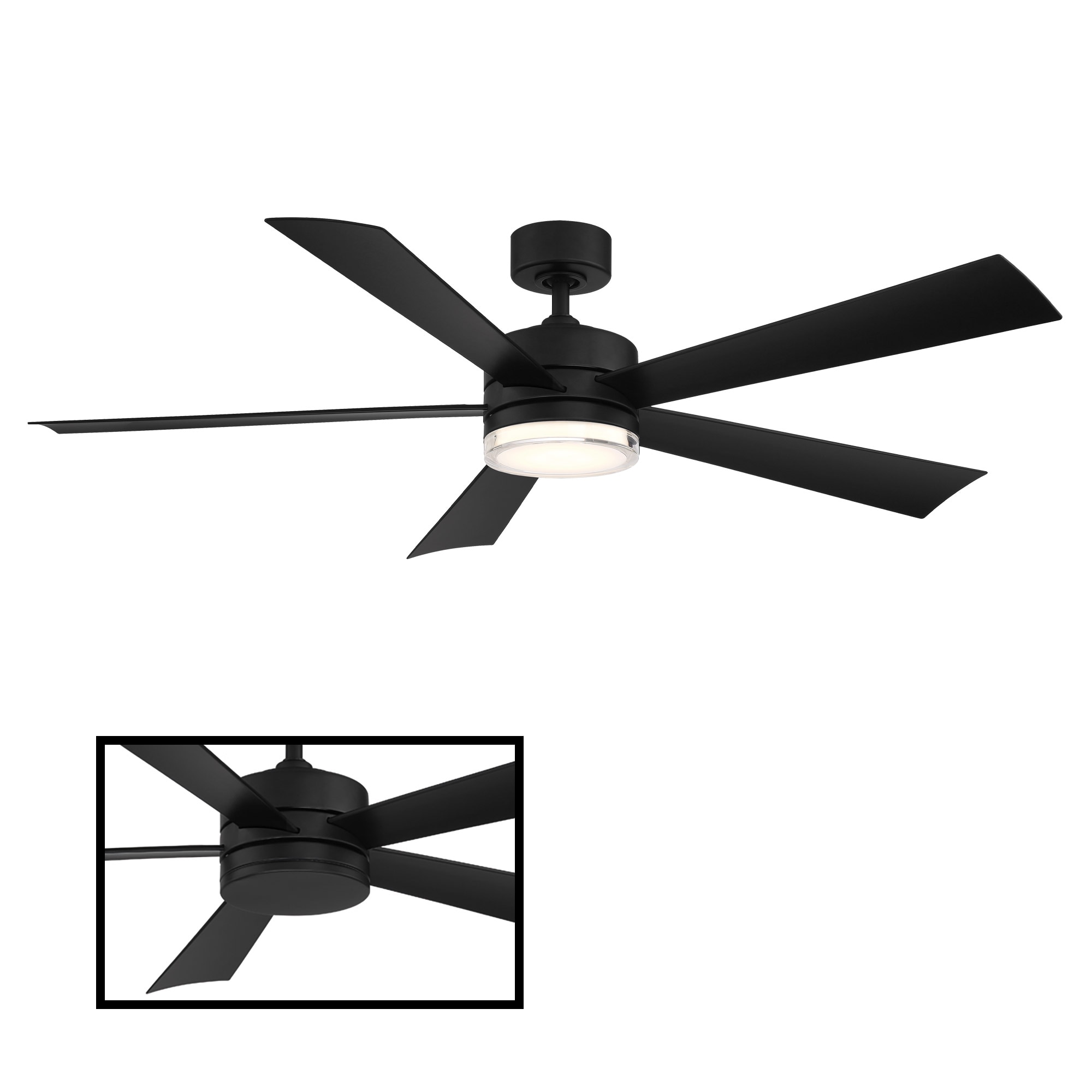 Modern Forms FR-W1801-60L-MB Ceiling-Fans - View #4