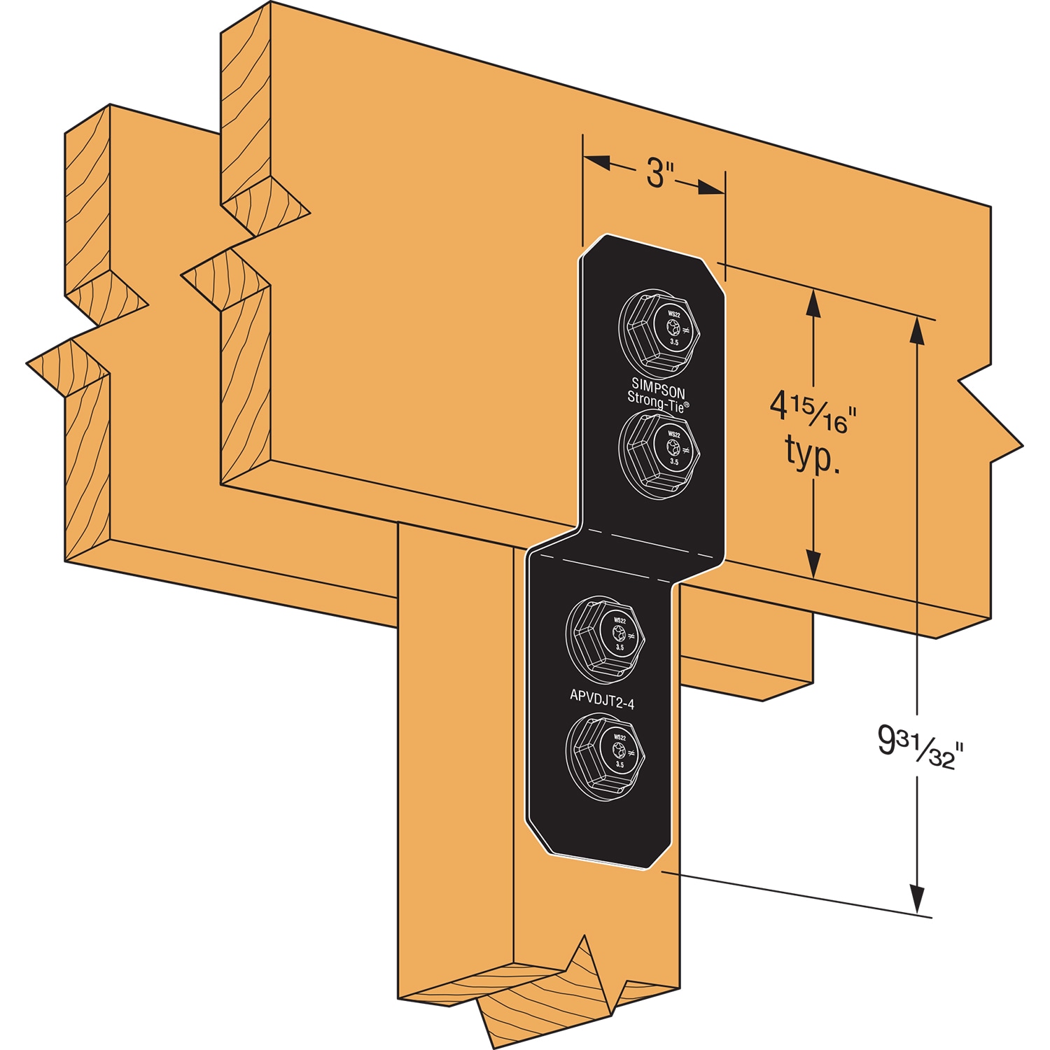 Joist Beam Deck Ties - The Best Picture Of Beam