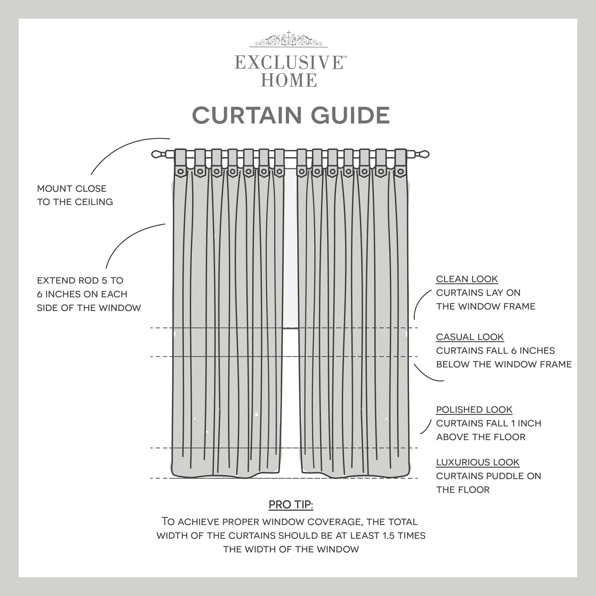 Exclusive Home YG013647DSEHC1 A432 curtains - View #6