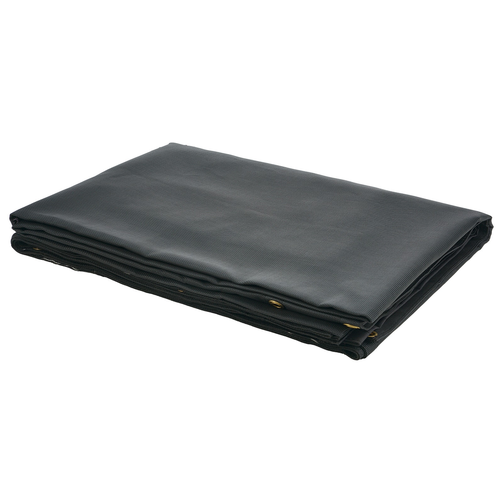 VEVOR KCPVC7X2218OZN4T5V0 7-ft x 20-ft Black Waterproof Standard Polyester 19.92-Mils Tarp