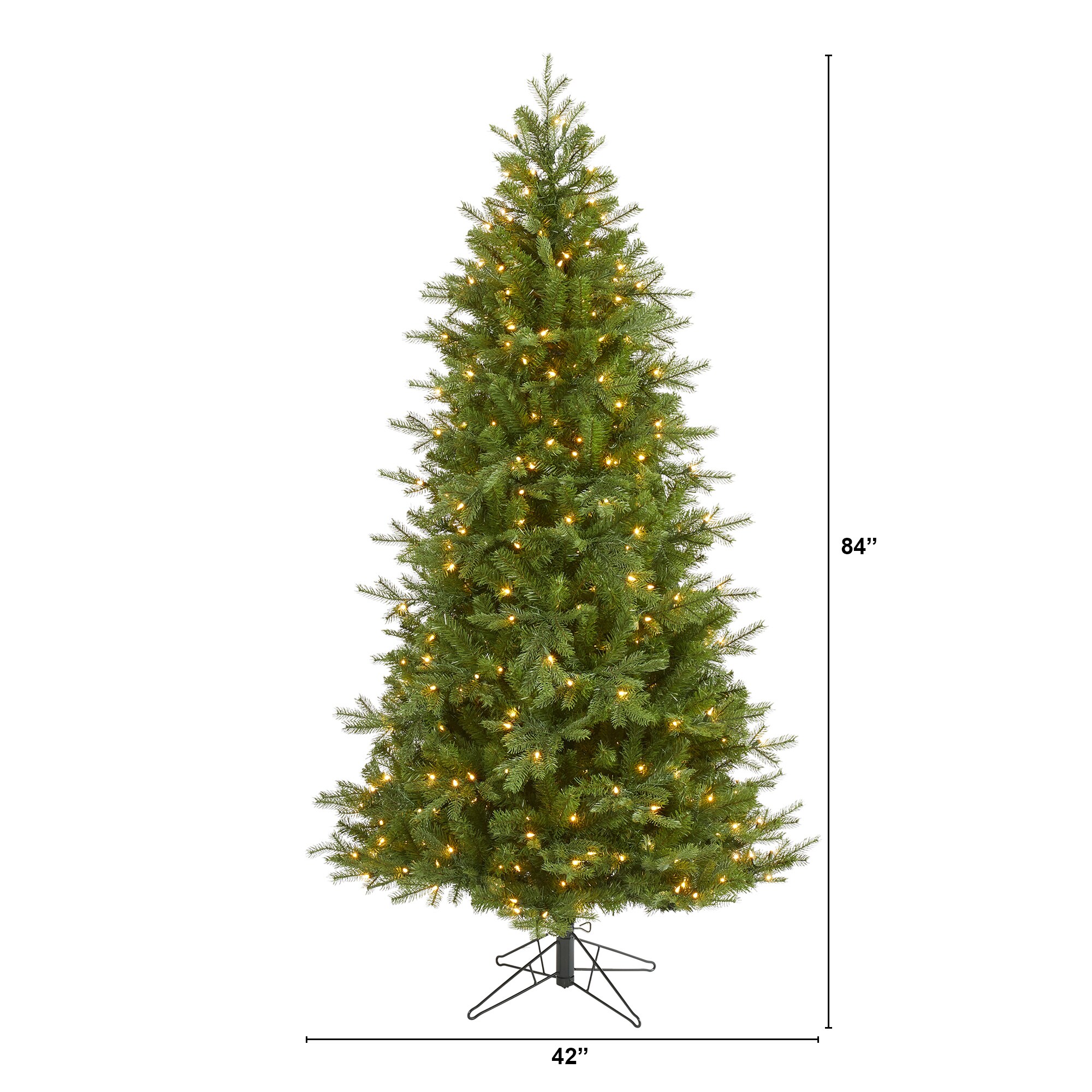 Nearly Natural T1486 Artificial-Christmas-Trees - View #3