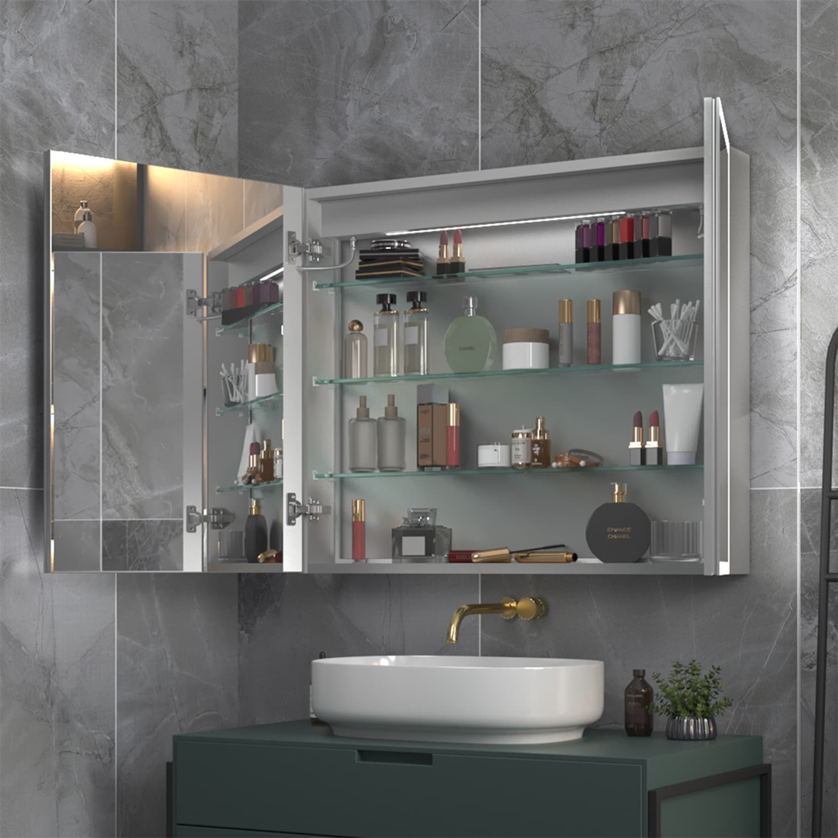 ExBrite EXMC4030V8DX Bathroom-Medicine-Cabinets - View #11
