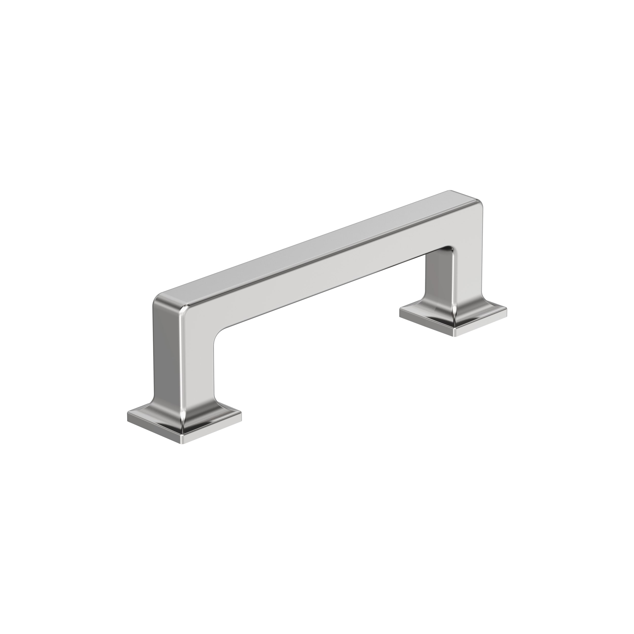 Amerock BP3744226 Lintel 3-3/4-in , 96mm Center to Center Polished Chrome Rectangular Bar