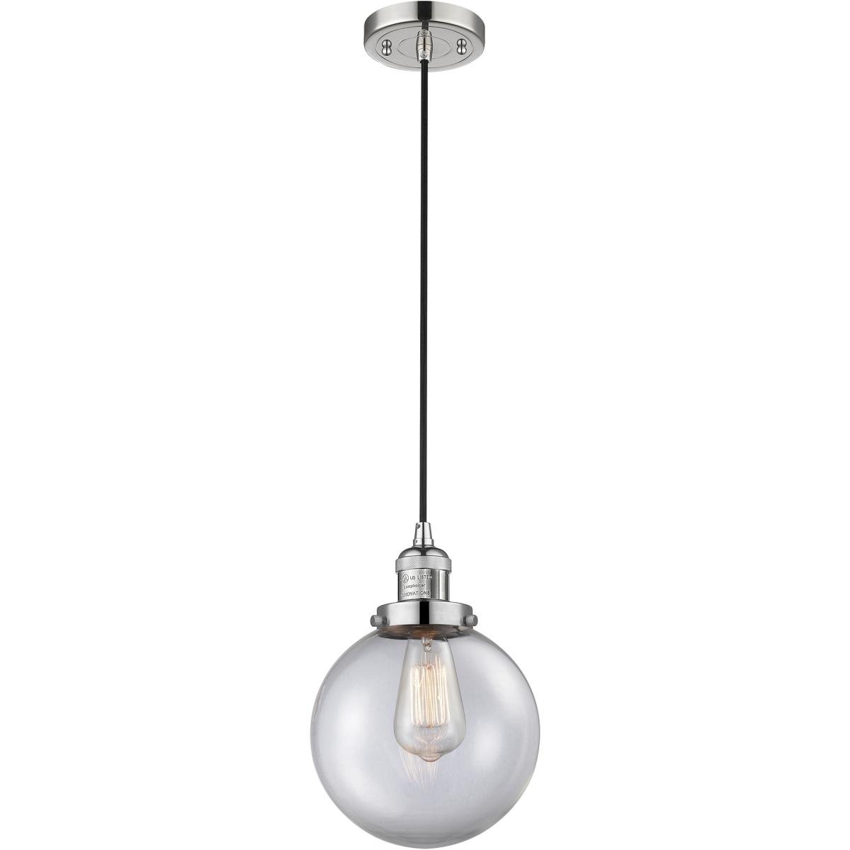 Innovations Lighting 1354169 201C-PN-G202-8 Franklin Restoration Beacon Mini Pendant