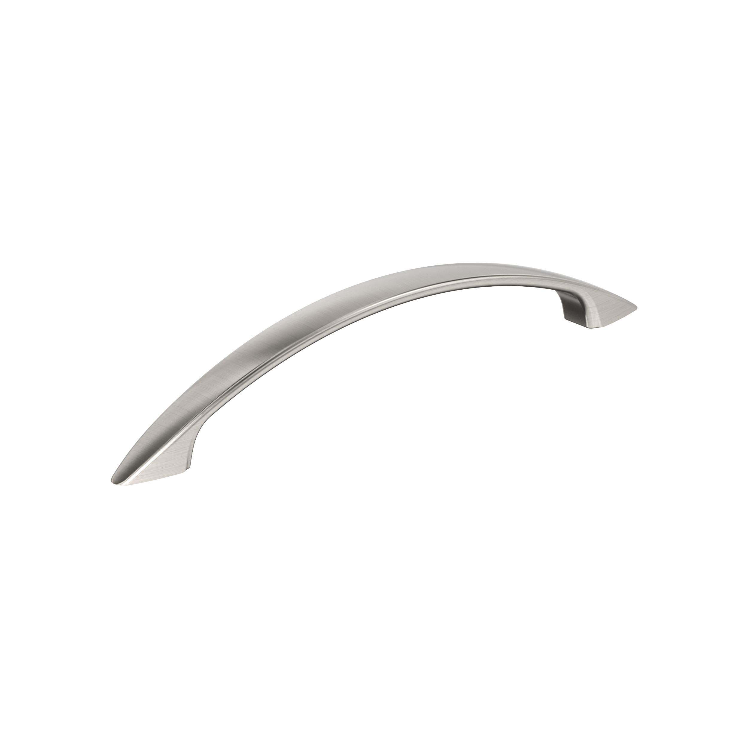 Amerock 10VMP37357G10 Arc 5-1/16-in , 128mm Center to Center Satin Nickel Arch Handle 10 -Pack