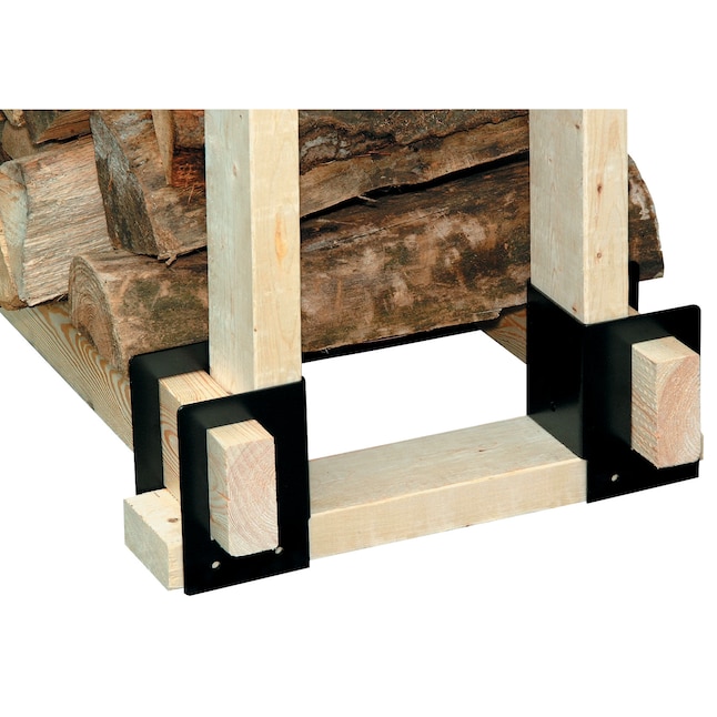 6-in x 4-in Steel Adjustable Firewood Rack in the Firewood Racks