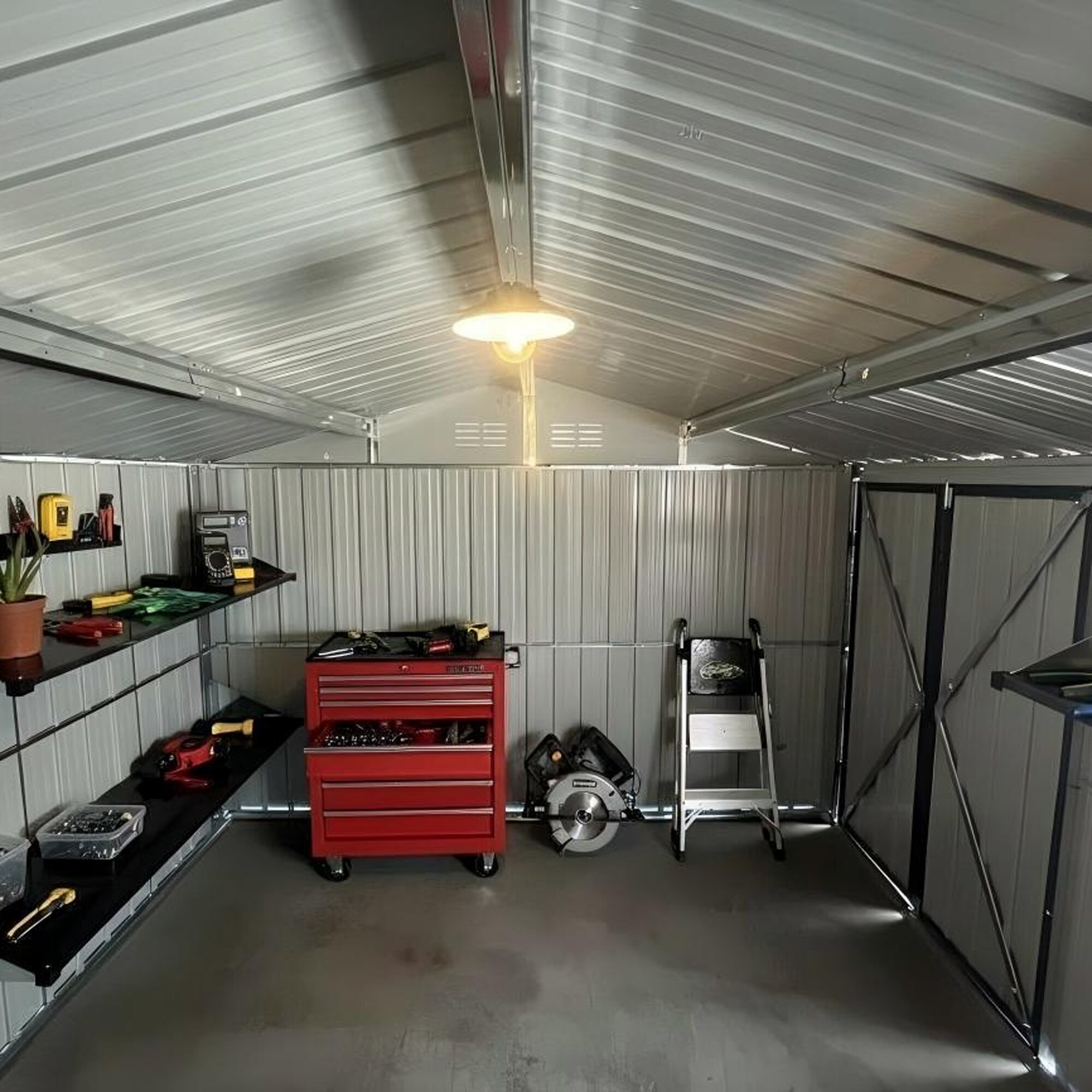 Wooakway FXLS0604-603Z258 Metal-Storage-Buildings-Sheds - View #9