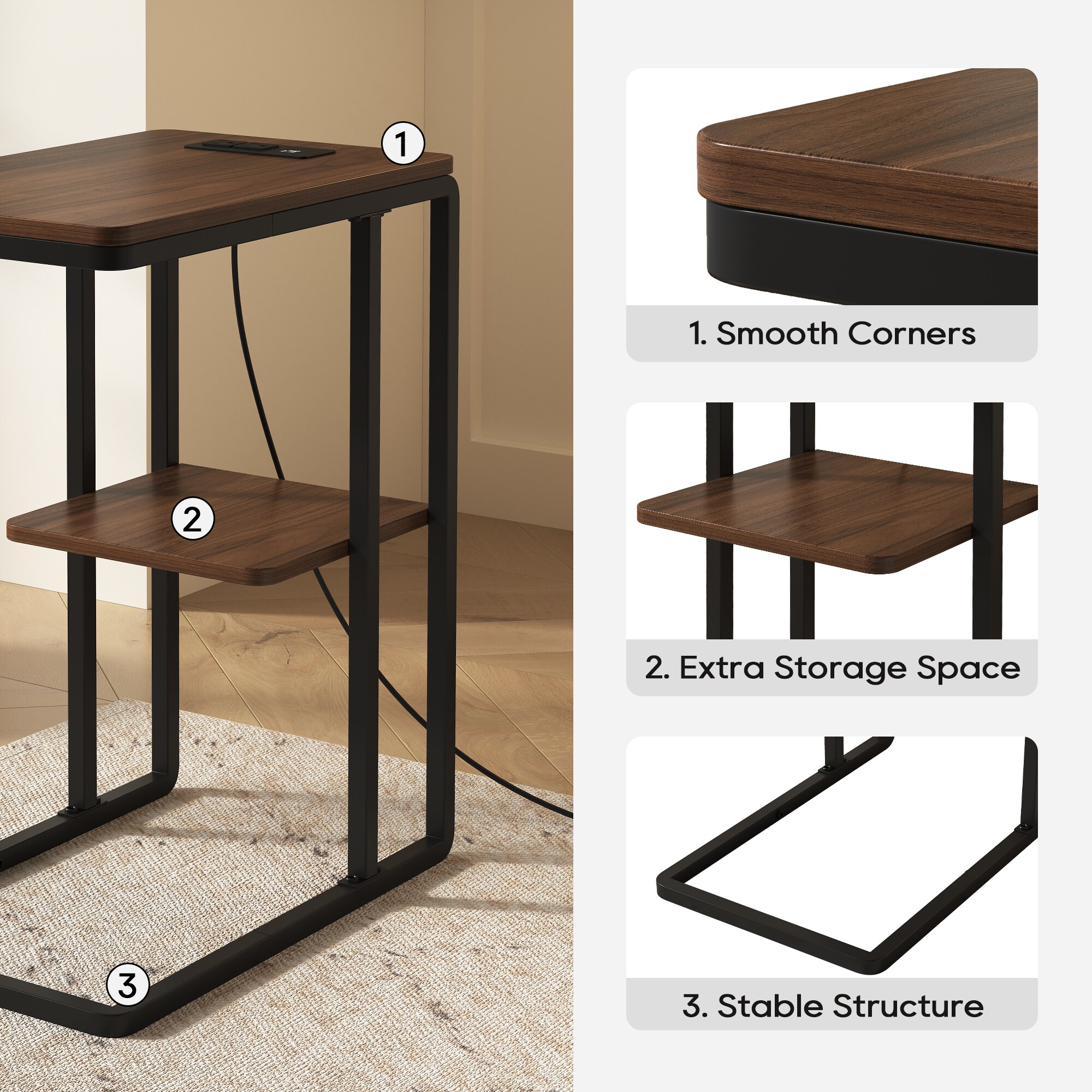 DELUXE LIVING N24001-18B End-Tables - View #5