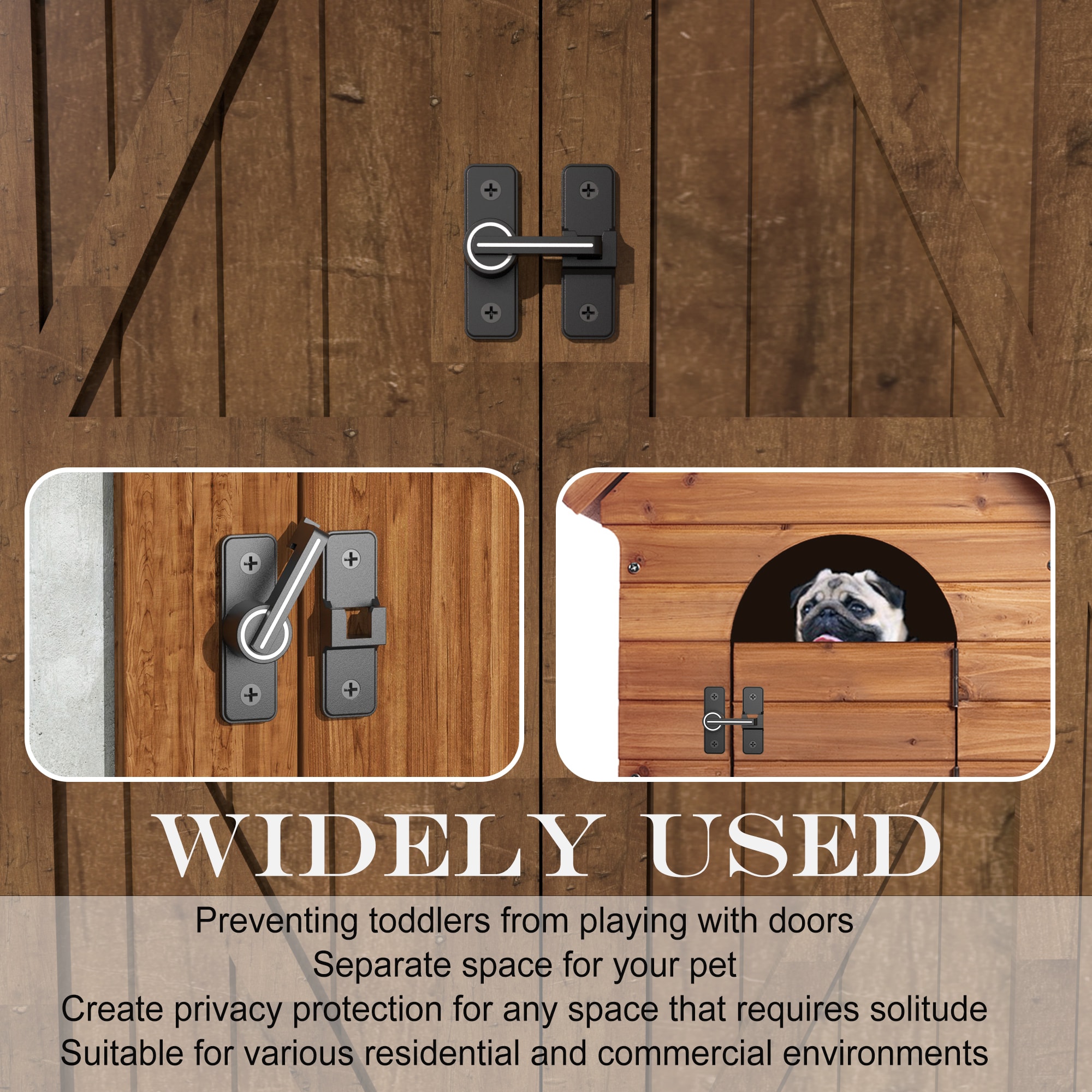 WINSOON LDL180 Barn-Door-Roller-Kits - View #3