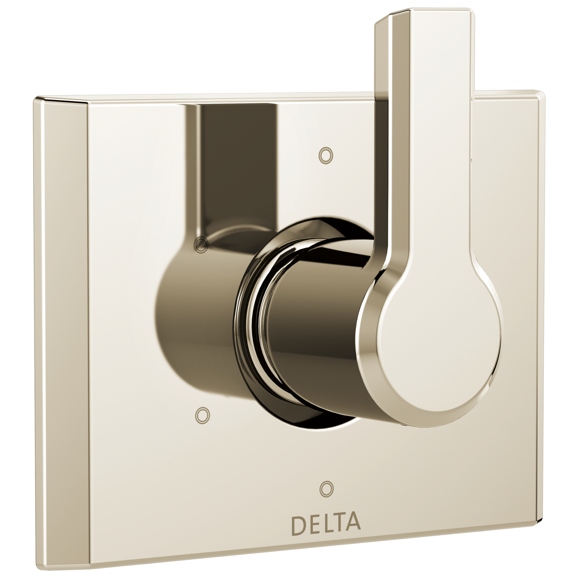 Delta T11999-PN-PR Pivotal Lumicoat Polished Nickel 1.625-Inches Universal Bathtub/Shower Diverter 0.5-Inches -ID