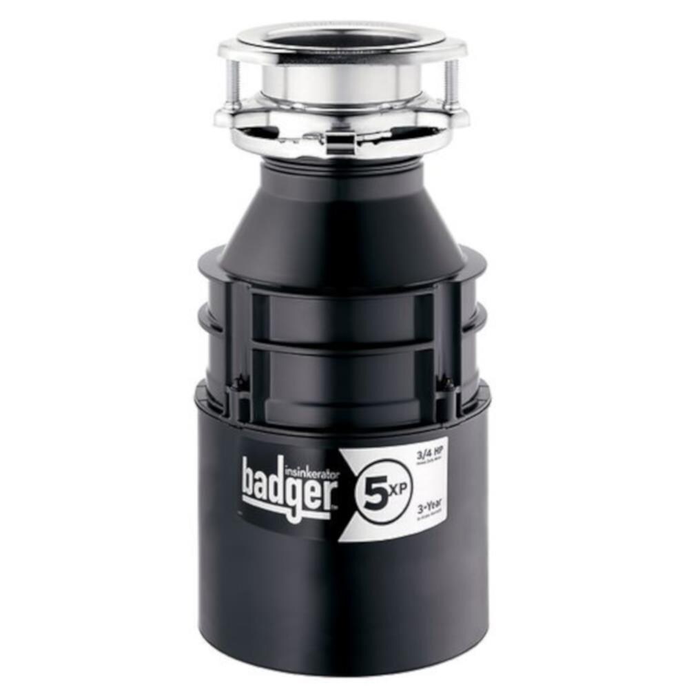 InSinkErator 720107 Badger Continuous feed 3/4-HP Septic Safe Corded Garbage Disposal