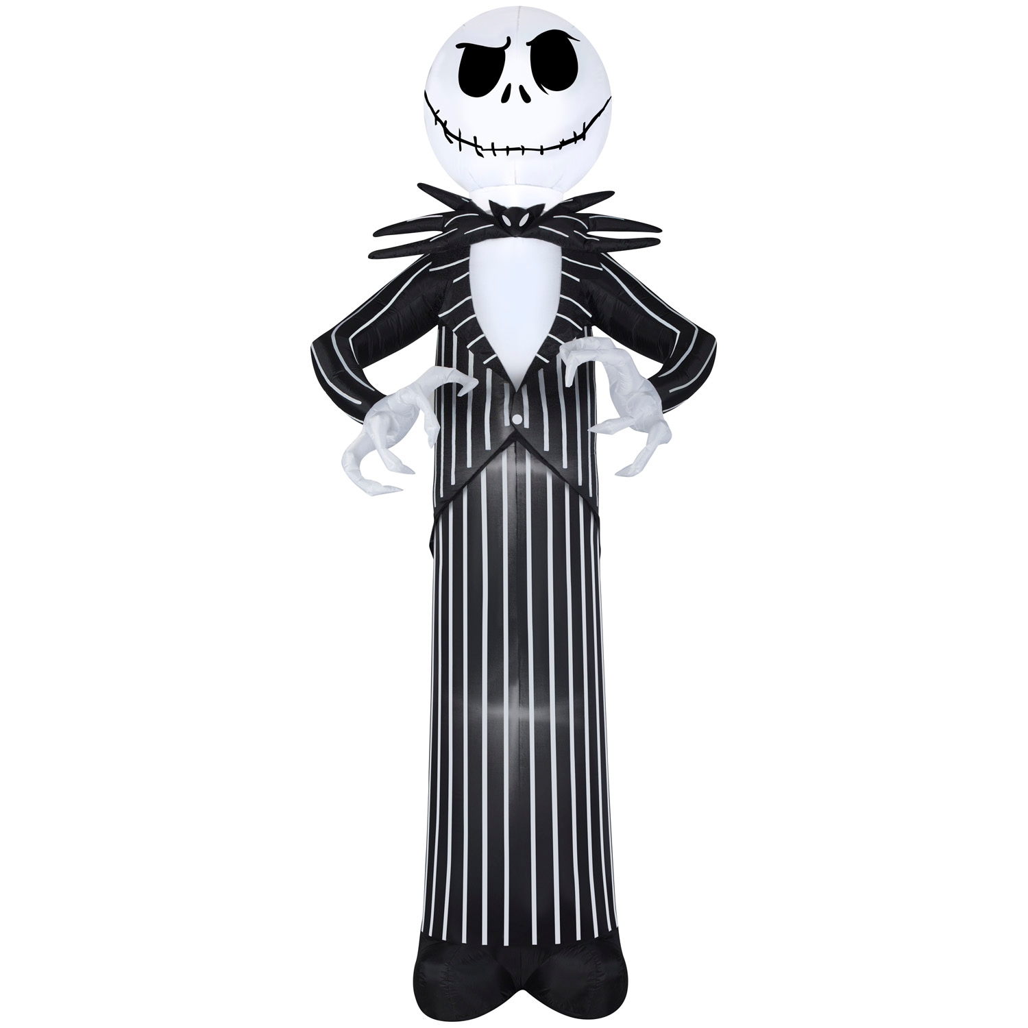 Gemmy G-221242 10.01-ft Yard stake Lighted Disney The Nightmare Before Christmas Jack Skellington Skeleton Inflatable