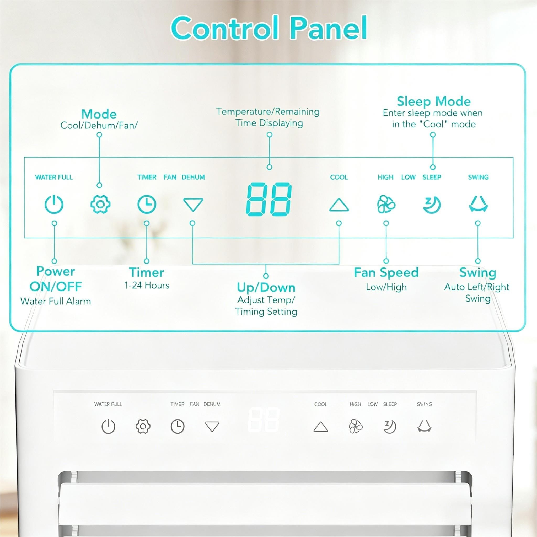 COWSAR AC5420-8K Portable-Air-Conditioners - View #3