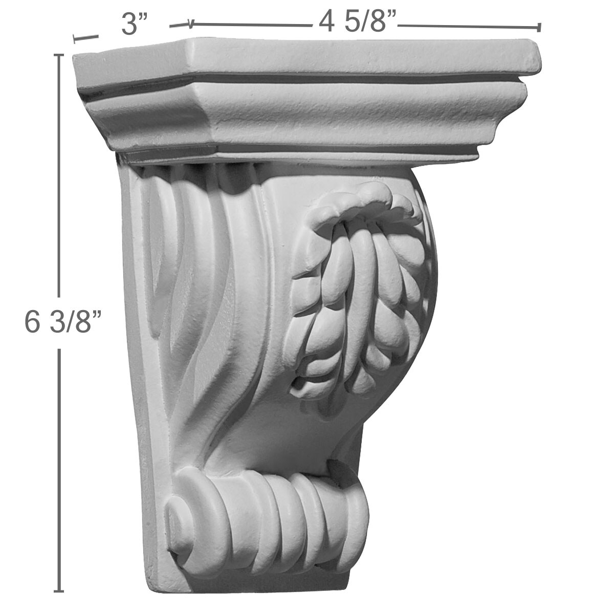 Ekena Millwork COR04X03X06TI corbels - View #2