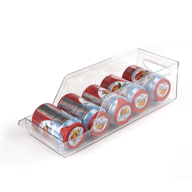 Mind Reader Acrylic Soda Can Holder 2 Pack, Clear in the Serveware  department at
