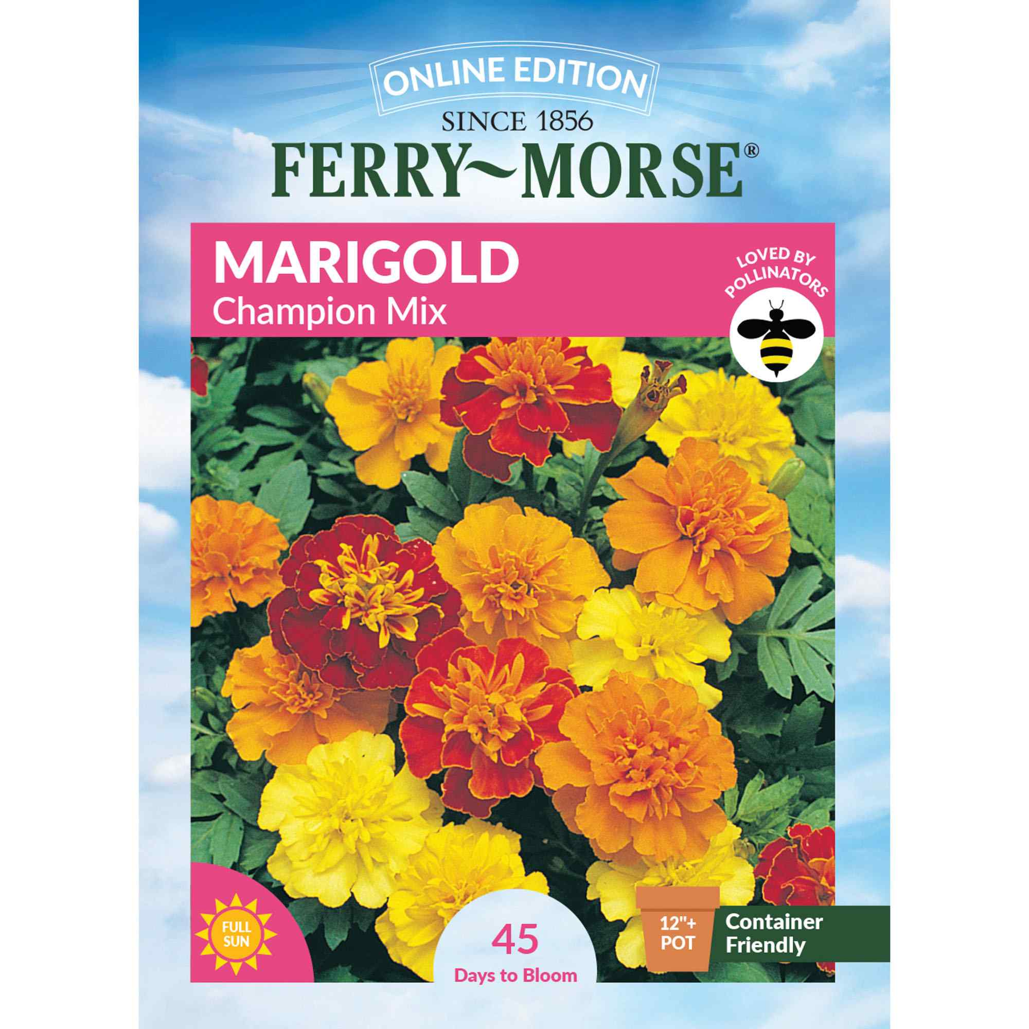 Ferry-Morse LC25.9505 Marigold Seeds 500 Milligram(s)