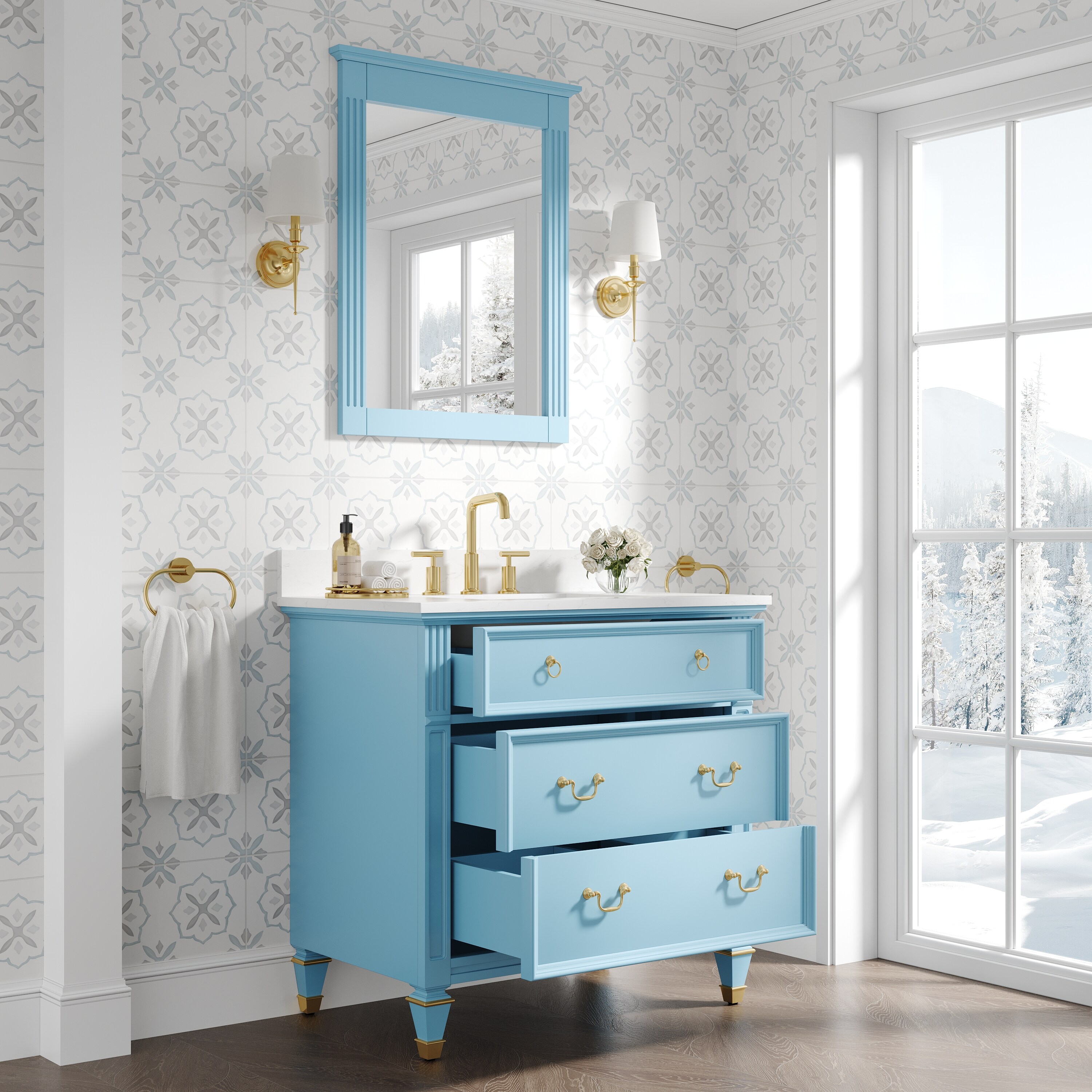 Forclover MF02-36CB Bath-Vanity-Combo - View #10