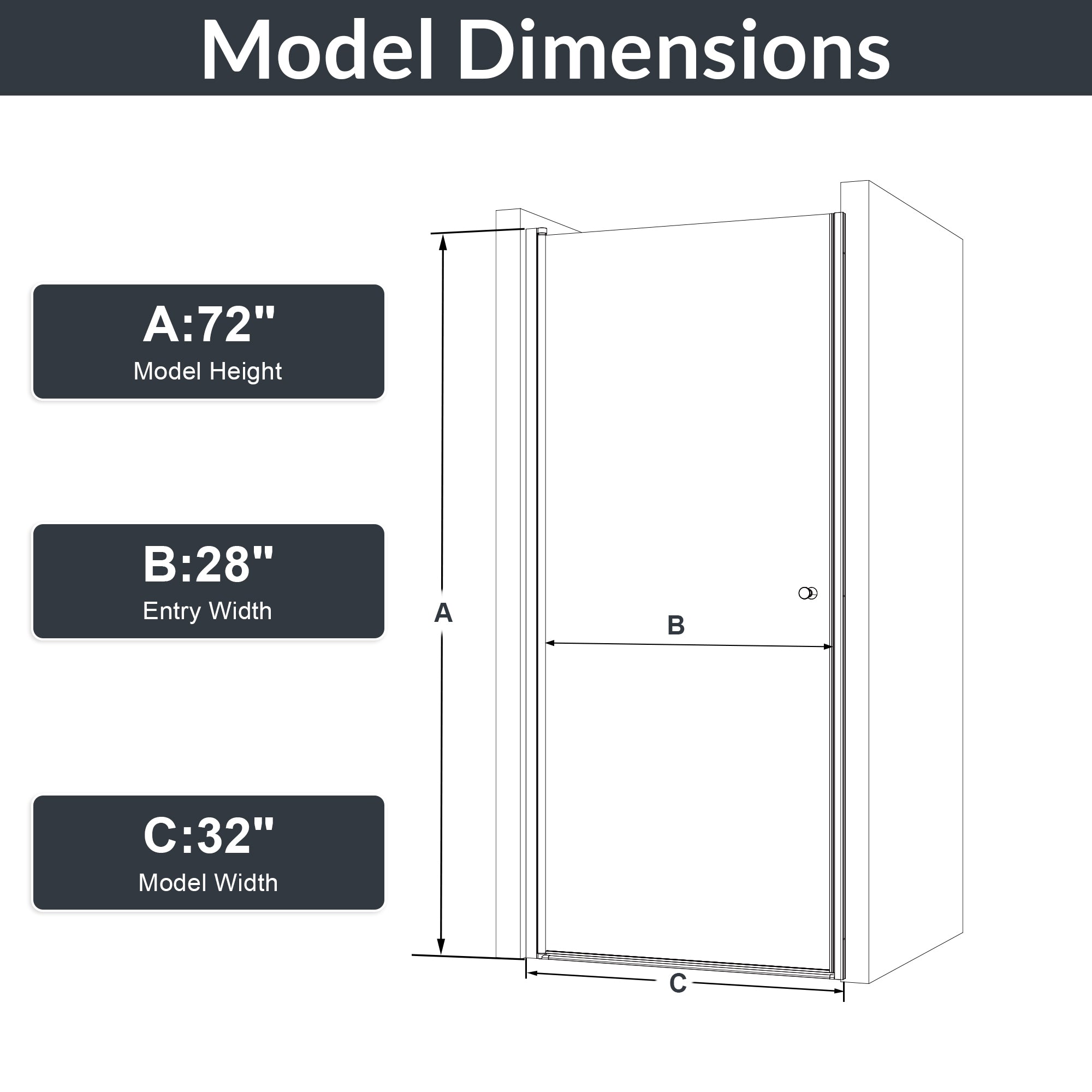Boyel Living BL-AS-40820 Shower-Doors - View #2
