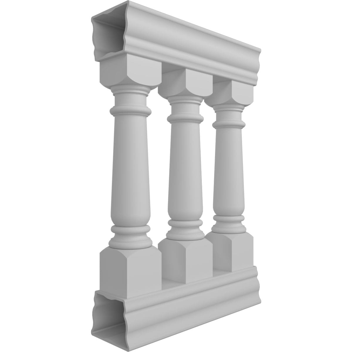 Ekena Millwork BALK40X024WED railings - View #3
