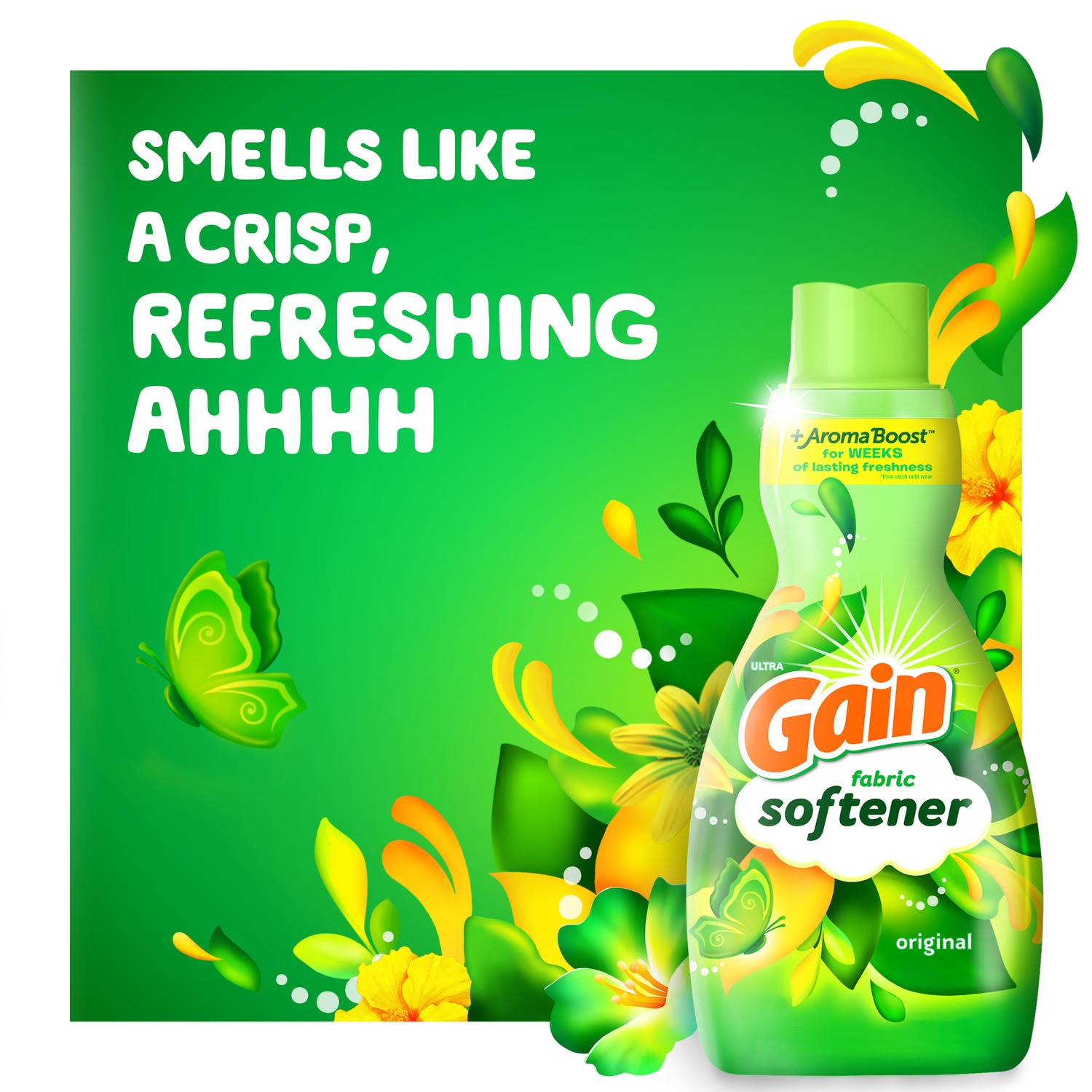 Gain Aroma Boost 140-fl Oz Fabric Softener Liquid In The Fabric ...