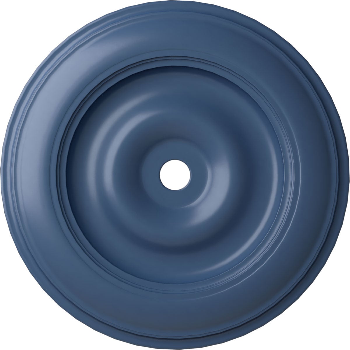 Ekena Millwork CM44CLAMF Classic 44.5-in W x 44.5-in L Painted Americana Polyurethane Whole Ceiling Medallion