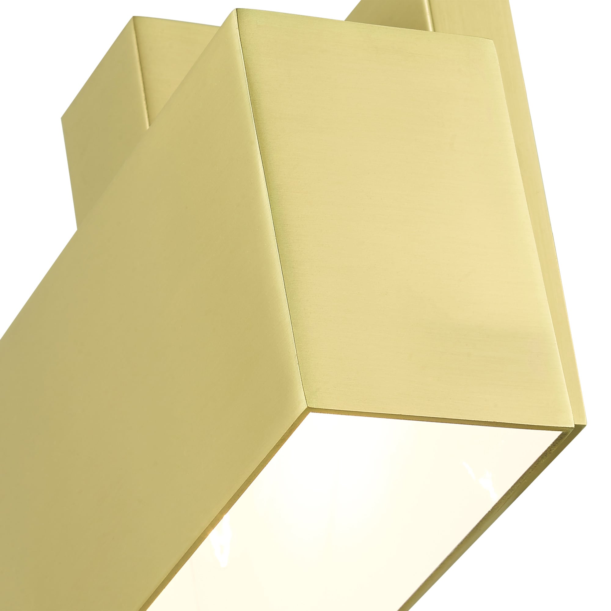 Sleek Lynx Satin Brass and Black Outdoor Wall Sconce