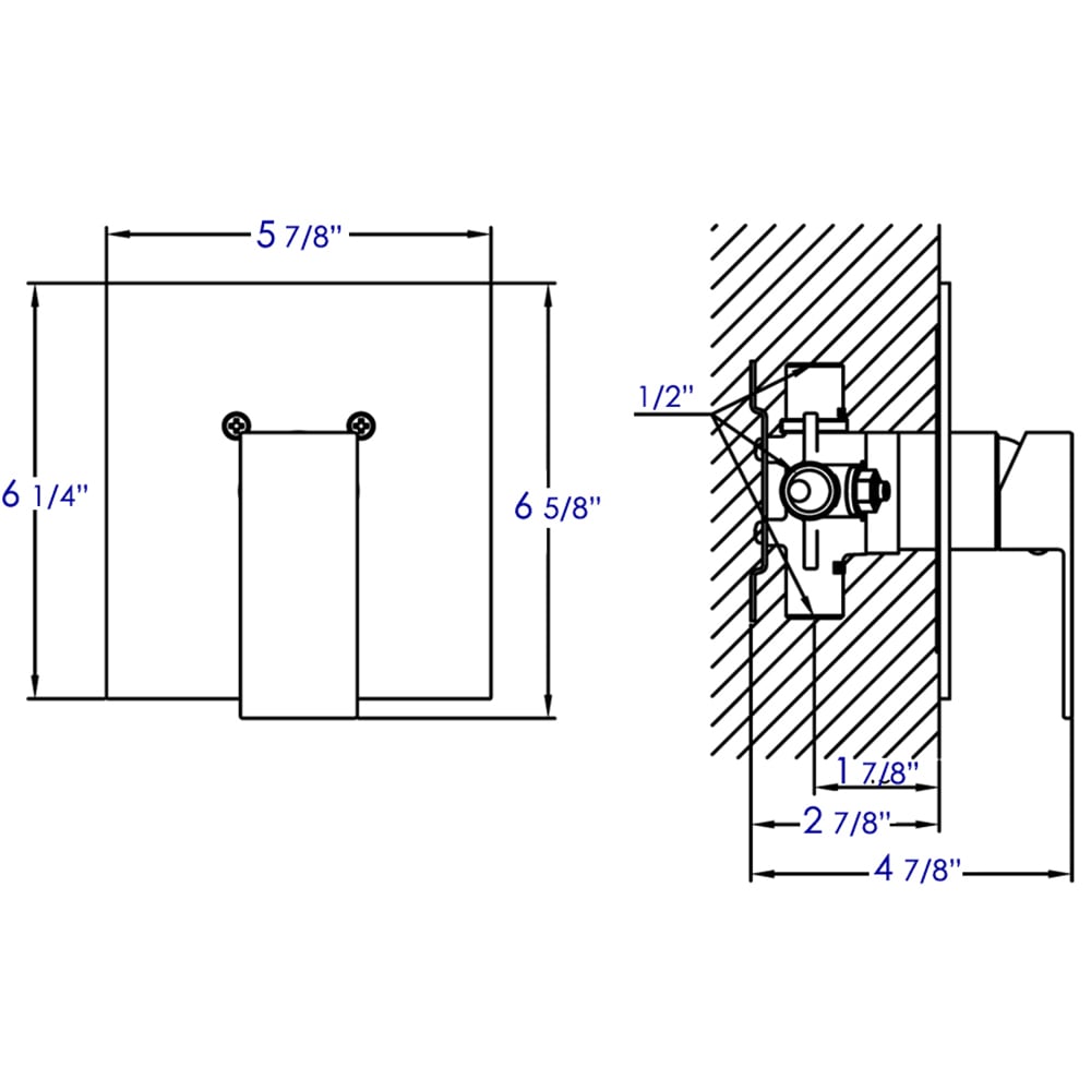 ALFI ALFI brand 1/2-in ID Mnpt x 1/2-in OD Mnpt Brass Volume 