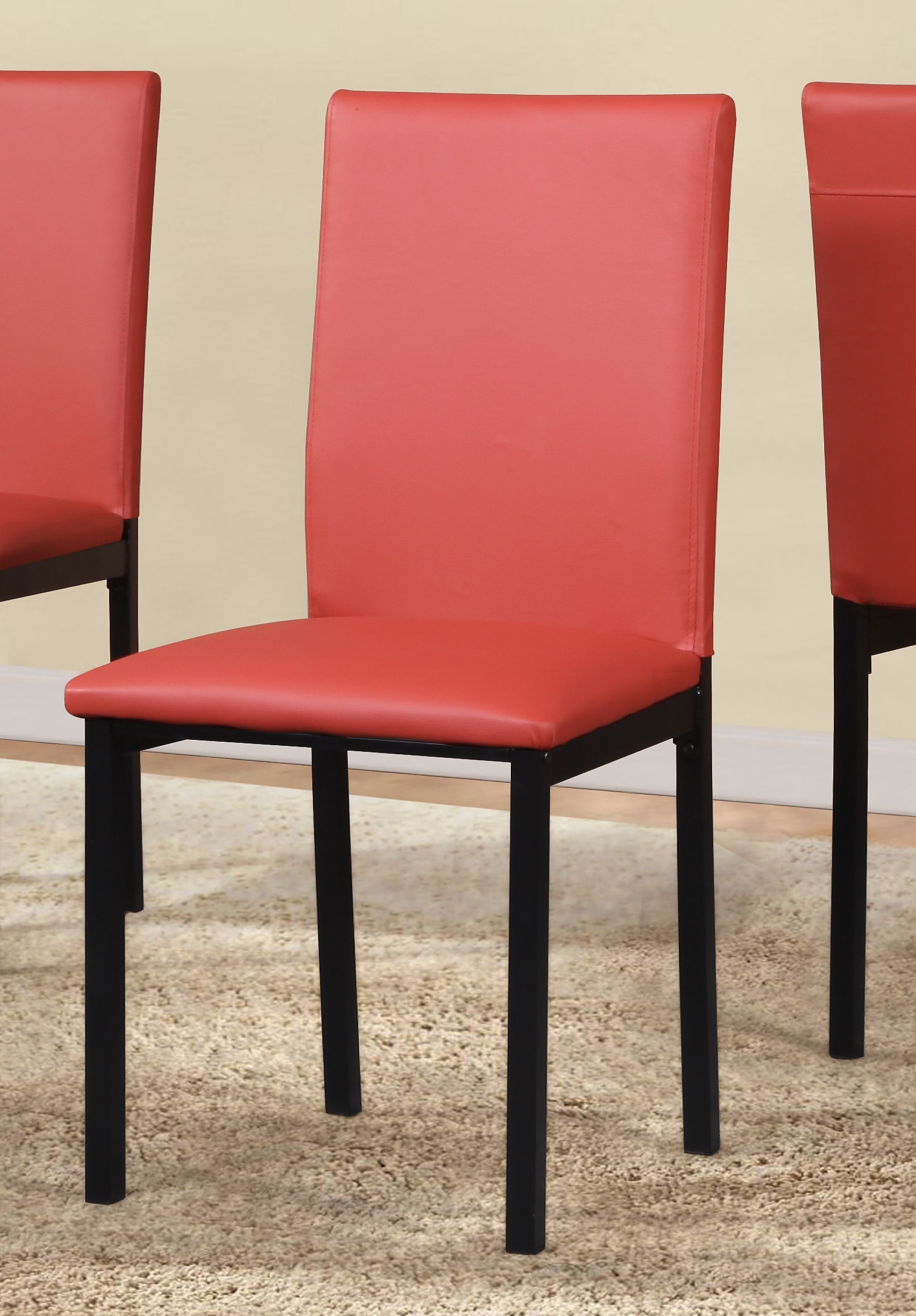 Roundhill Furniture C007RD Dining-Chairs - View #3