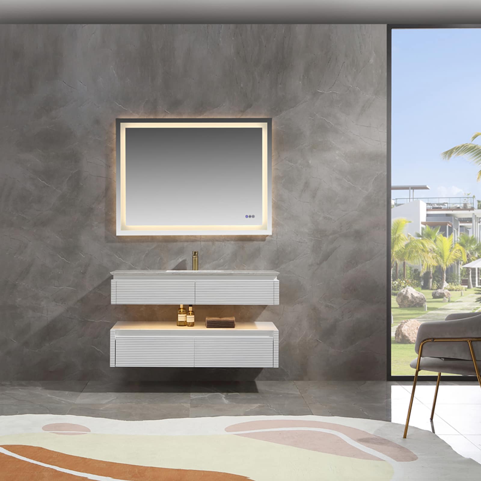 WELLFOR W10-P479716 Bath-Vanity-Combo - View #2