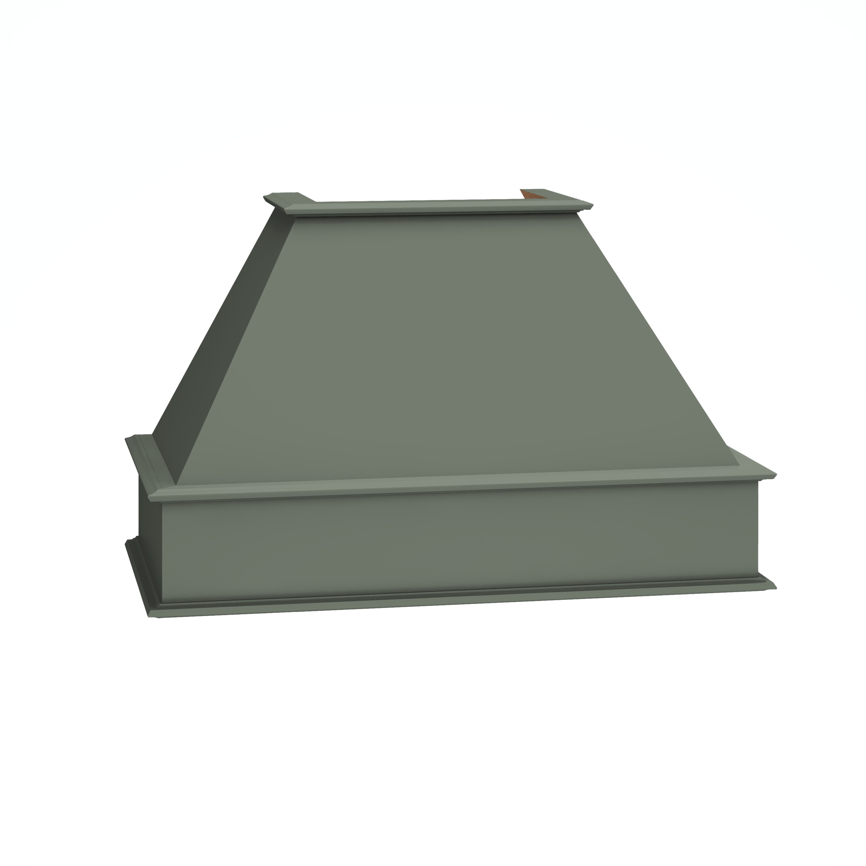 Diamond Express 61H-WHS36 Hood Cover 36-in W x 19-in H x 23.1-in D Retreat Green Painted