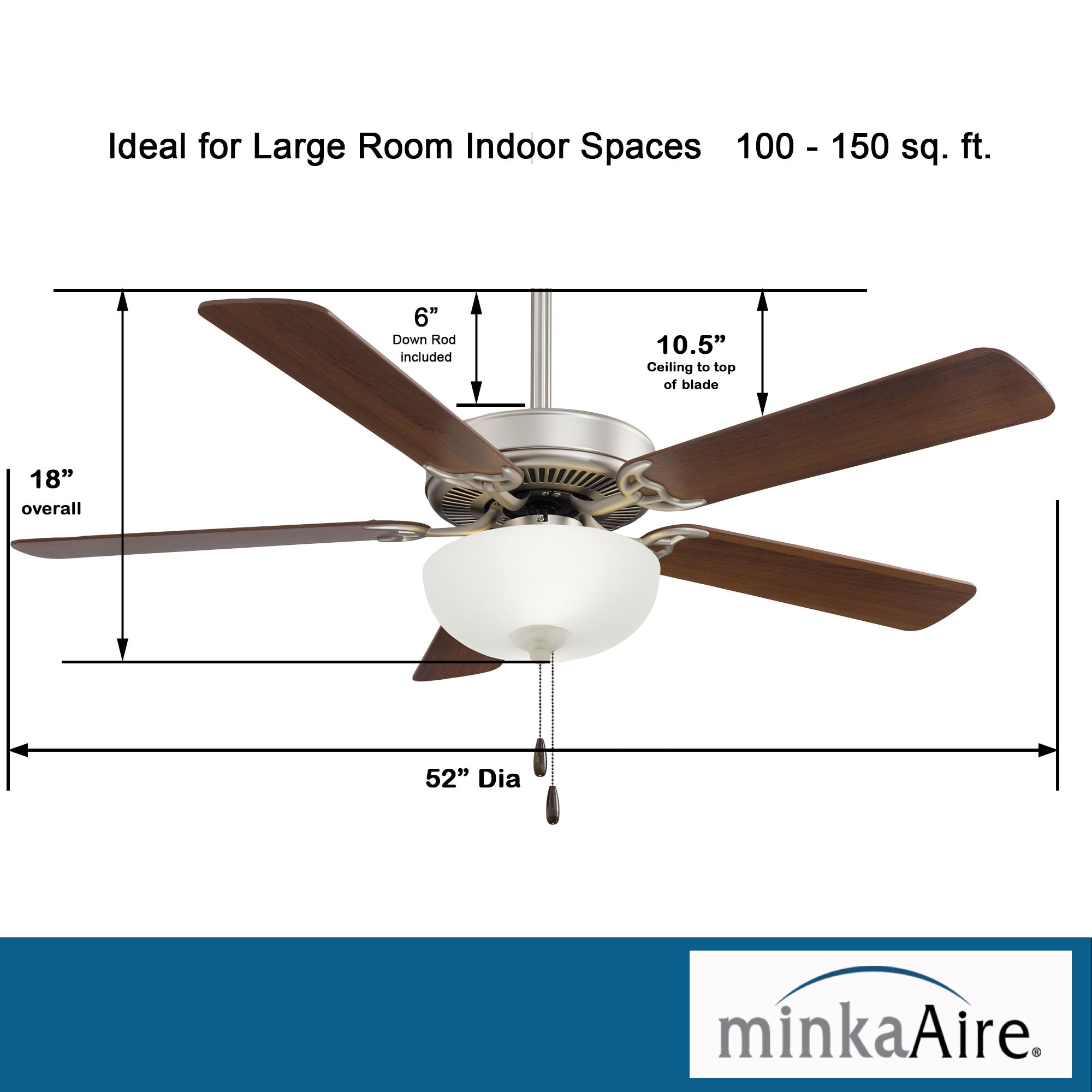 Minka Aire F448L-BS/DW Ceiling-Fans - View #7