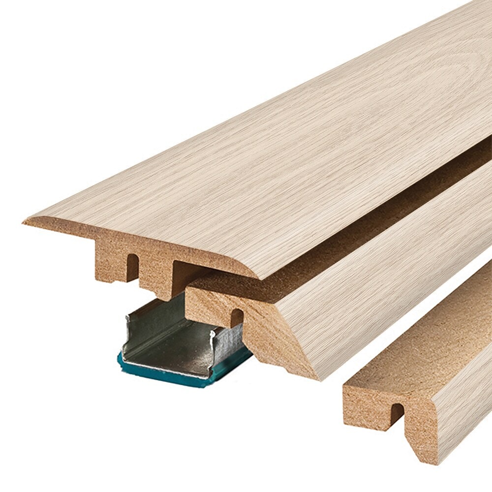 Project Source M4N1S-06973 Seaholme 0.75-in T x 2.37-in W x 78.7-in L Laminate wood Multi-purpose Floor Moulding