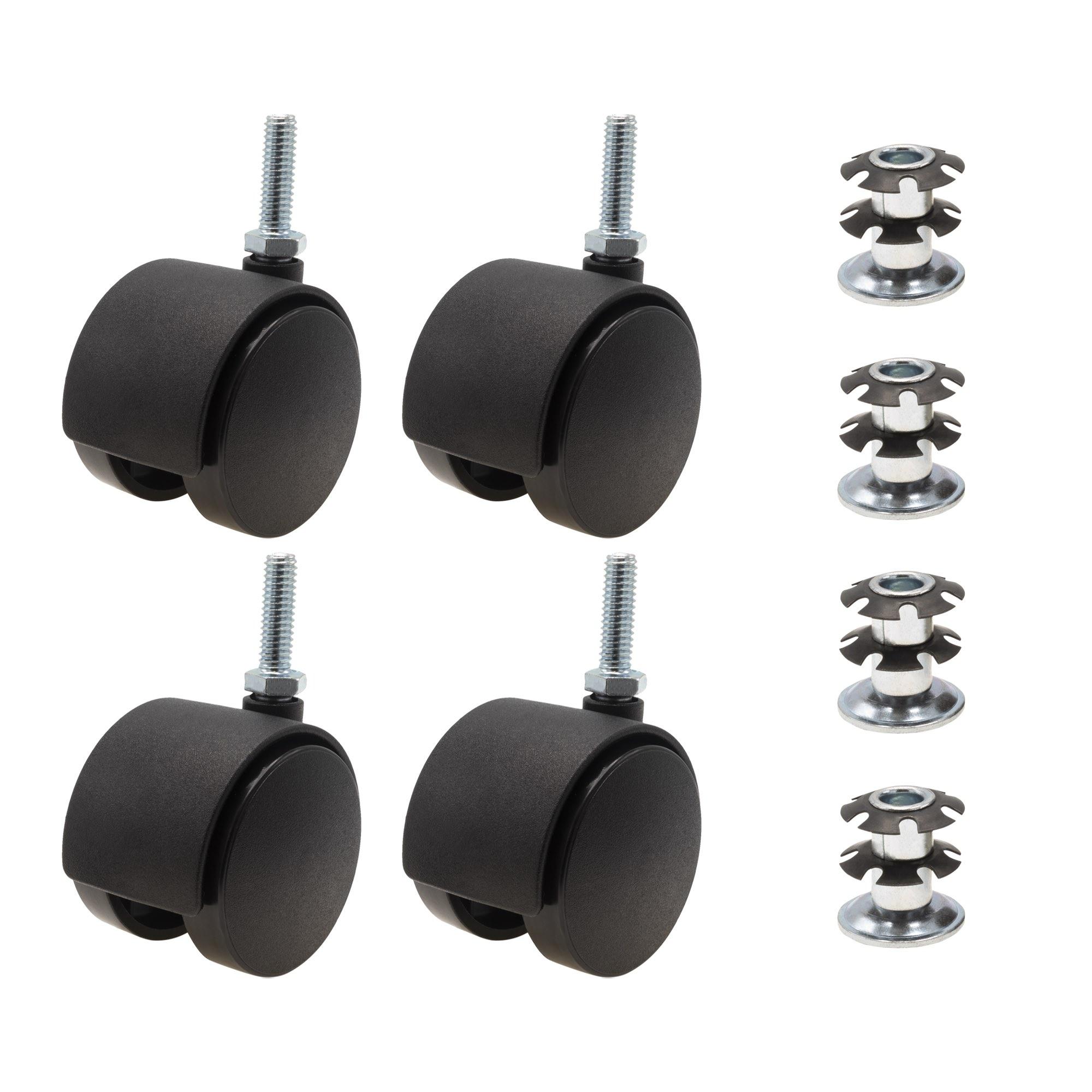 Outwater 3P1.14.00143 2-in Rubber Swivel Caster