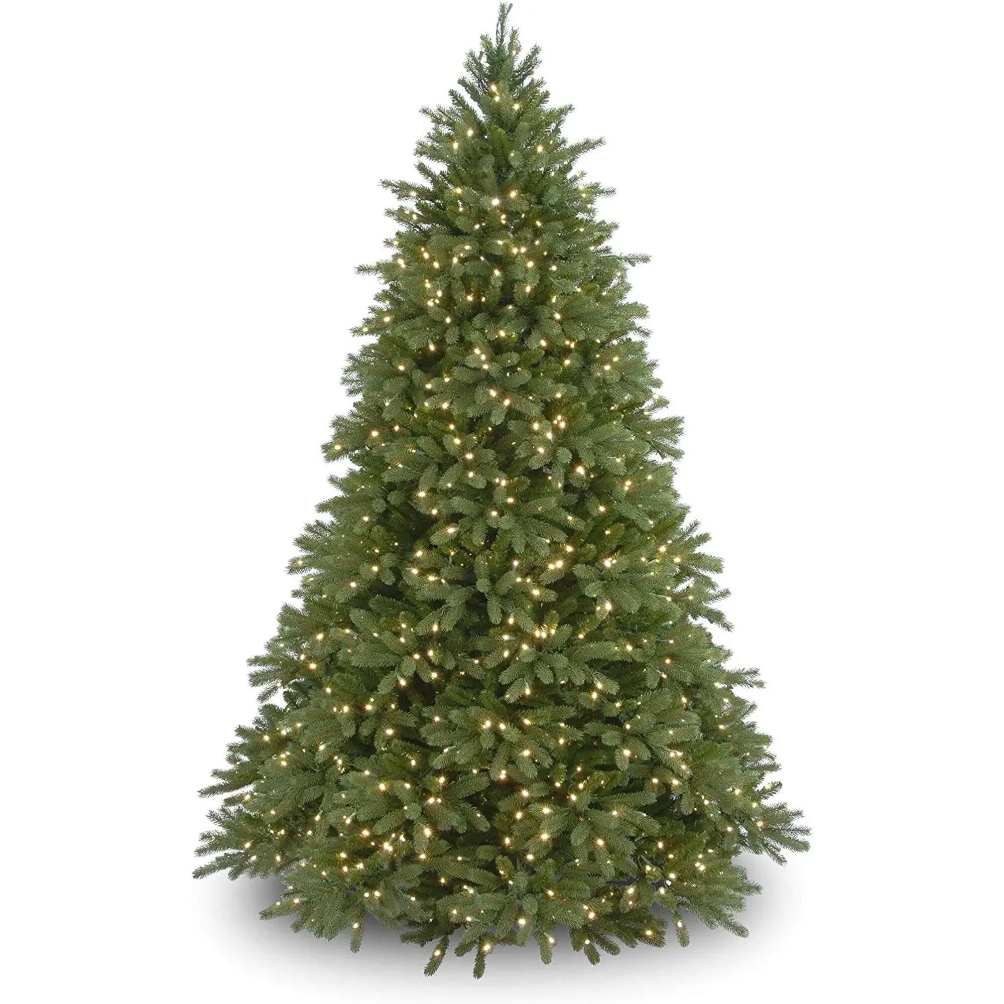 National Tree Company 290459 7.5-ft Fraser Fir Pre-lit Artificial Christmas Tree with LED Lights