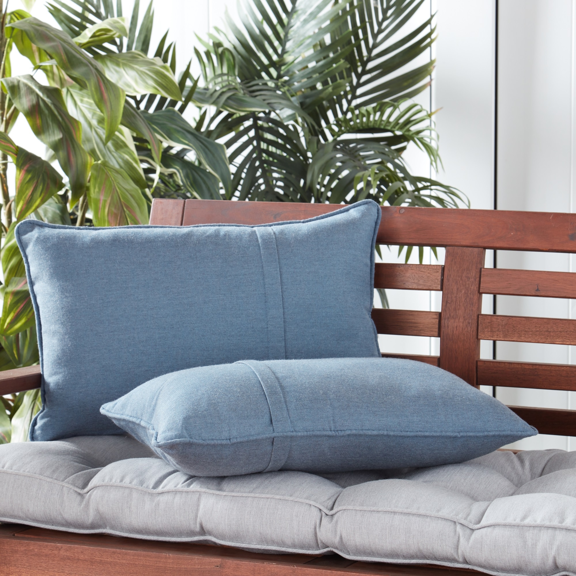Greendale Home Fashions SP5811S2-DENIM Outdoor-Accent-Pillows - View #2