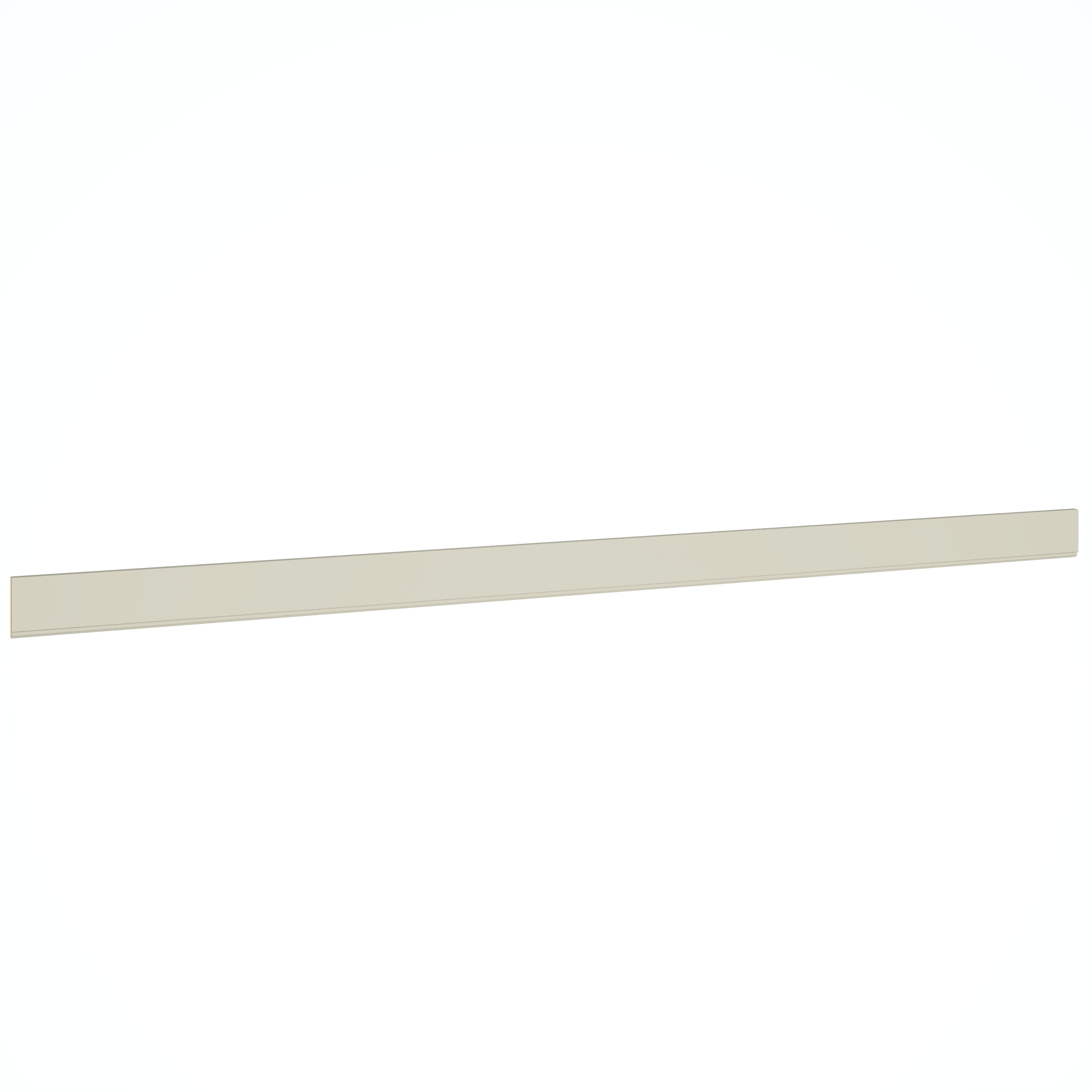 Diamond Express 61D-VV96 Cabinet Valance 96-in W x 0.75-in H x 4.5-in D Icy Avalanche Painted