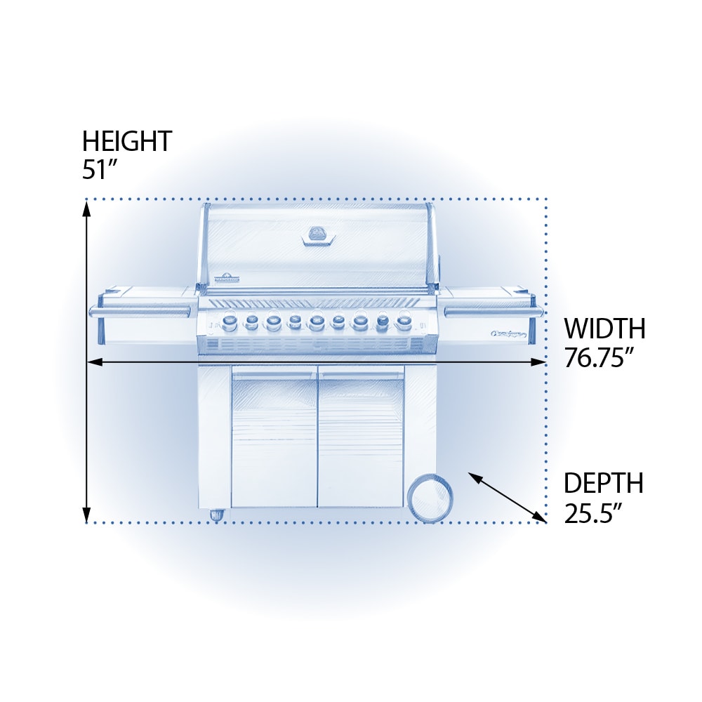 NAPOLEON PRO665RSIBPSS-3 Gas-Grill - View #15