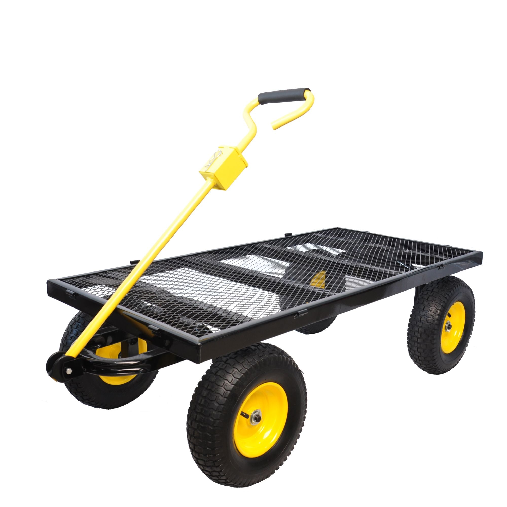 Miki Shinly QD-6089-04MI 5-cu ft Steel Folding Yard Cart